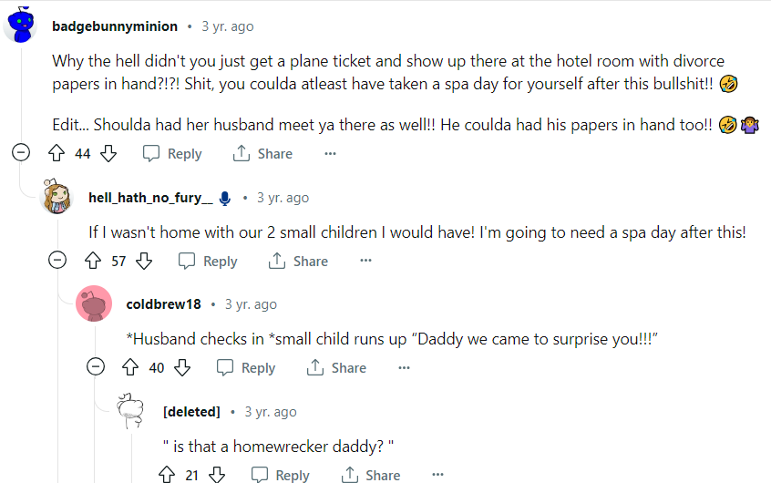 User comment on Reddit user's story, dated December 19, 2020 | Source: reddit.com