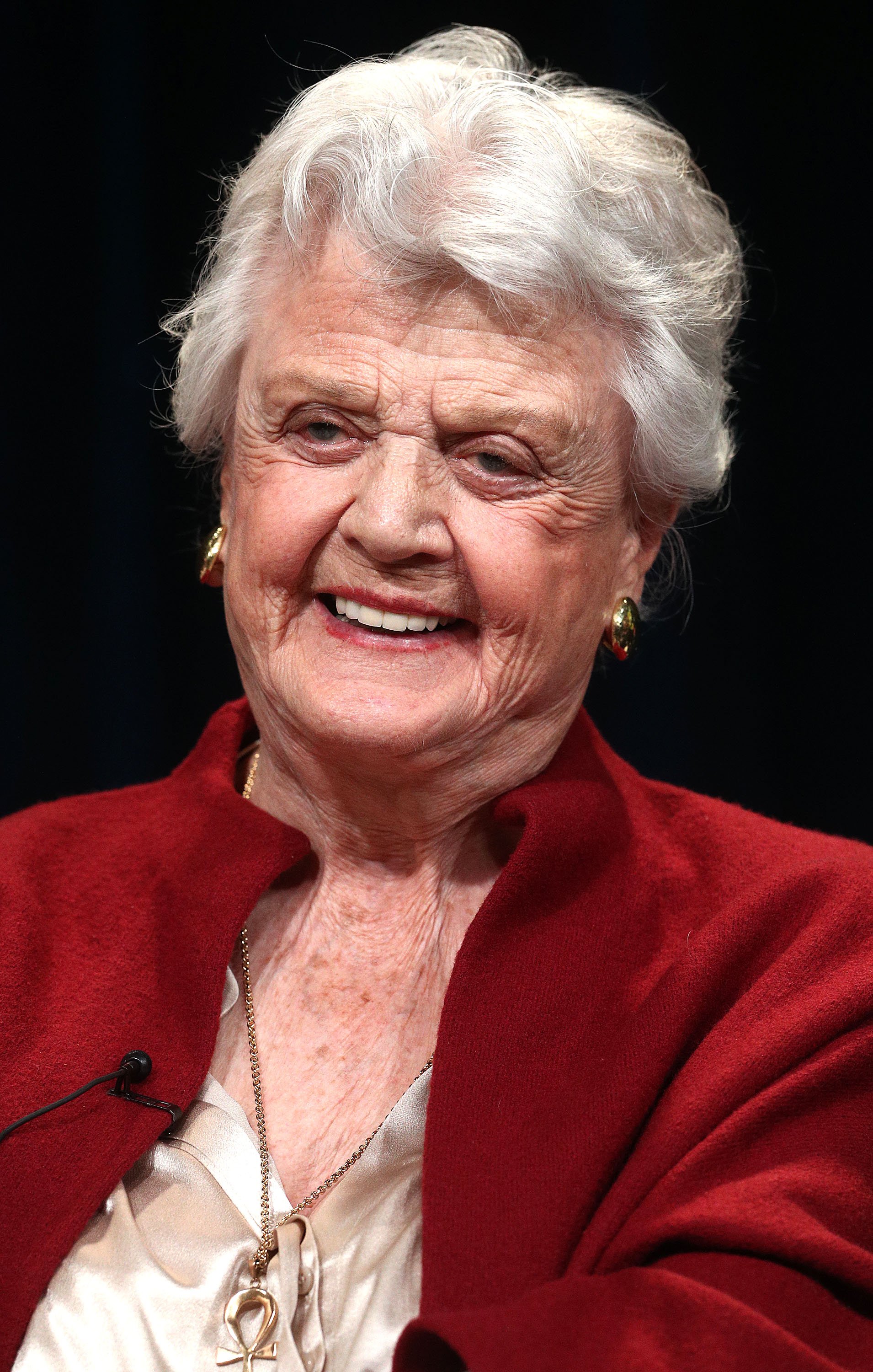 Angela Lansbury at the PBS segment of the Winter Television Critics Association Press Tour on January 16, 2018, in Pasadena, California | Source: Getty Images