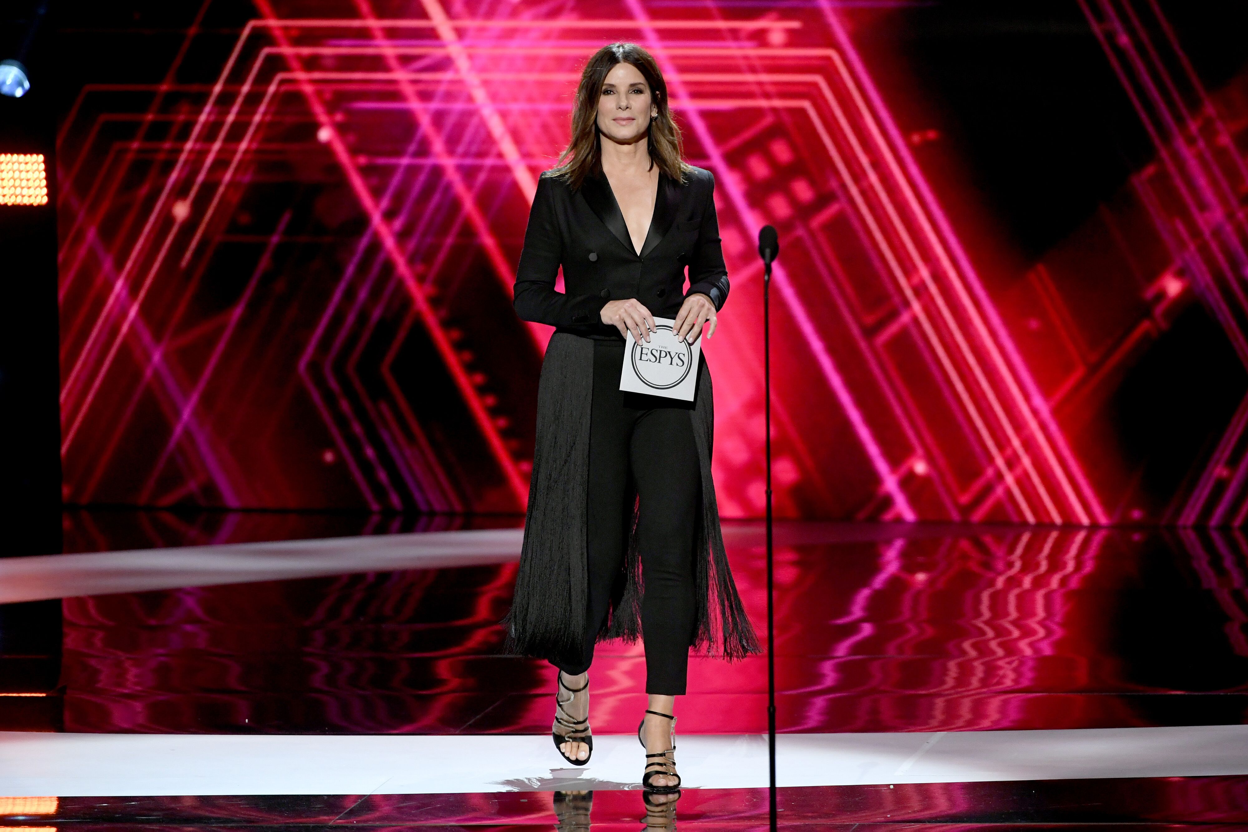 Sandra Bullock at the ESPY Awards. | Source: Getty Images