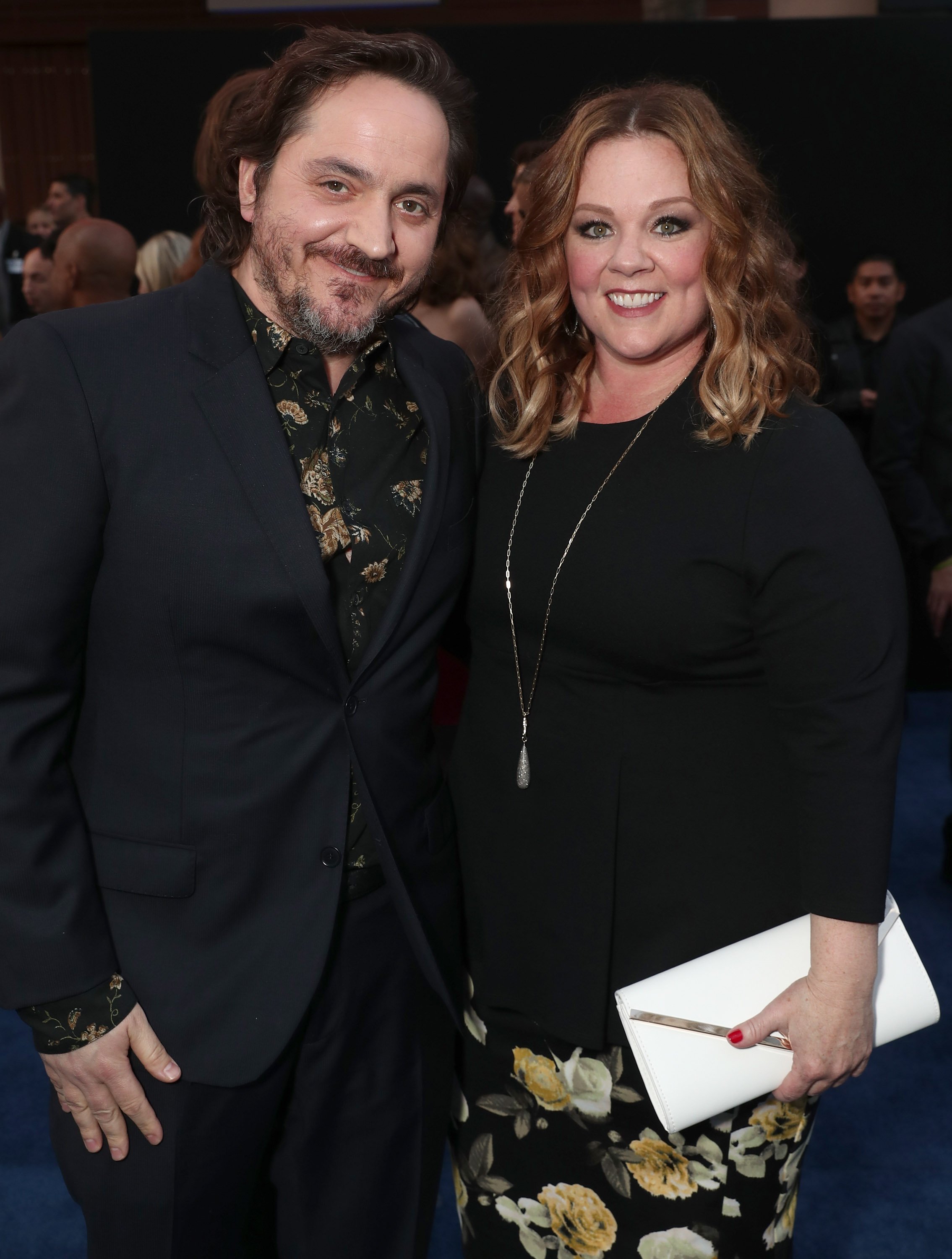  Ben Falcone and Melissa McCarthy attend the premiere of Warner Bros. Pictures' "CHiPS." | Source: Getty Images