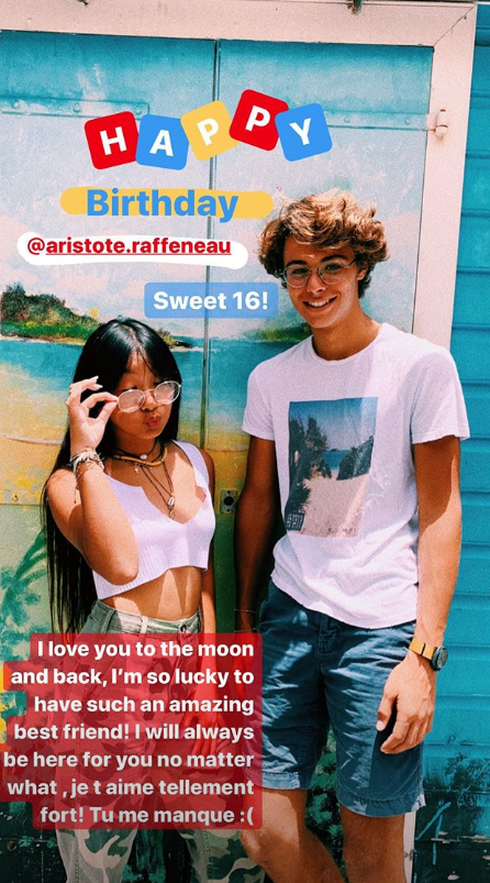 Capture d'écran de la story de Jade Hallyday. | Photo : Instagram/jadehallyday Capture d'écran de la story de Jade Hallyday. | Photo : Instagram/jadehallyday