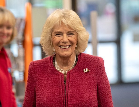 Camilla, Duchess of Cornwall, on January 24, 2019 in Swindon, England | Photo: Getty Images