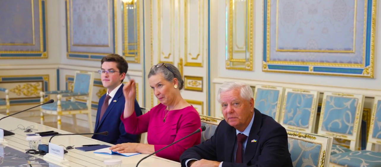 Lindsey Graham's final overseas trip came just one day before his sudden death in Washington, D.C. The Ukraine visit was his 10th, underscoring how central foreign policy remained to his work until the very end. | Source: X/@ZelenskyyUa