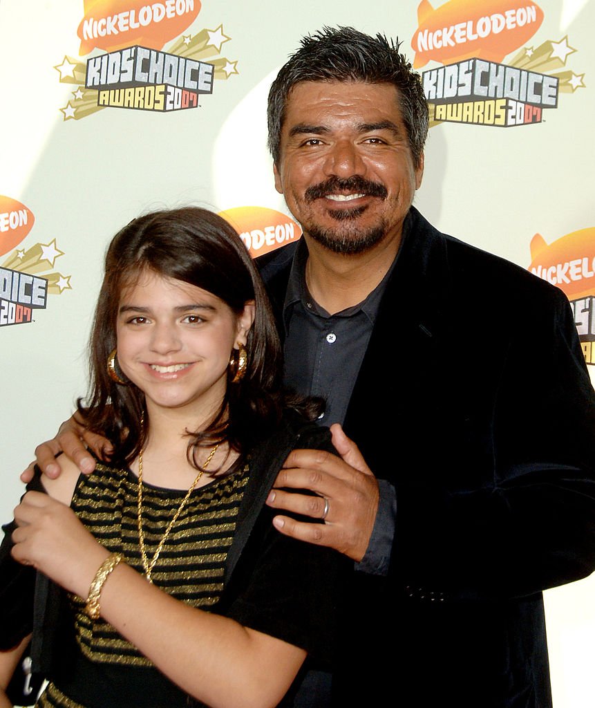 George Lopez and daughter Mayan Lopez at Pauley Pavilion - UCLA in Westwood, California, United States. | Source: Getty Images