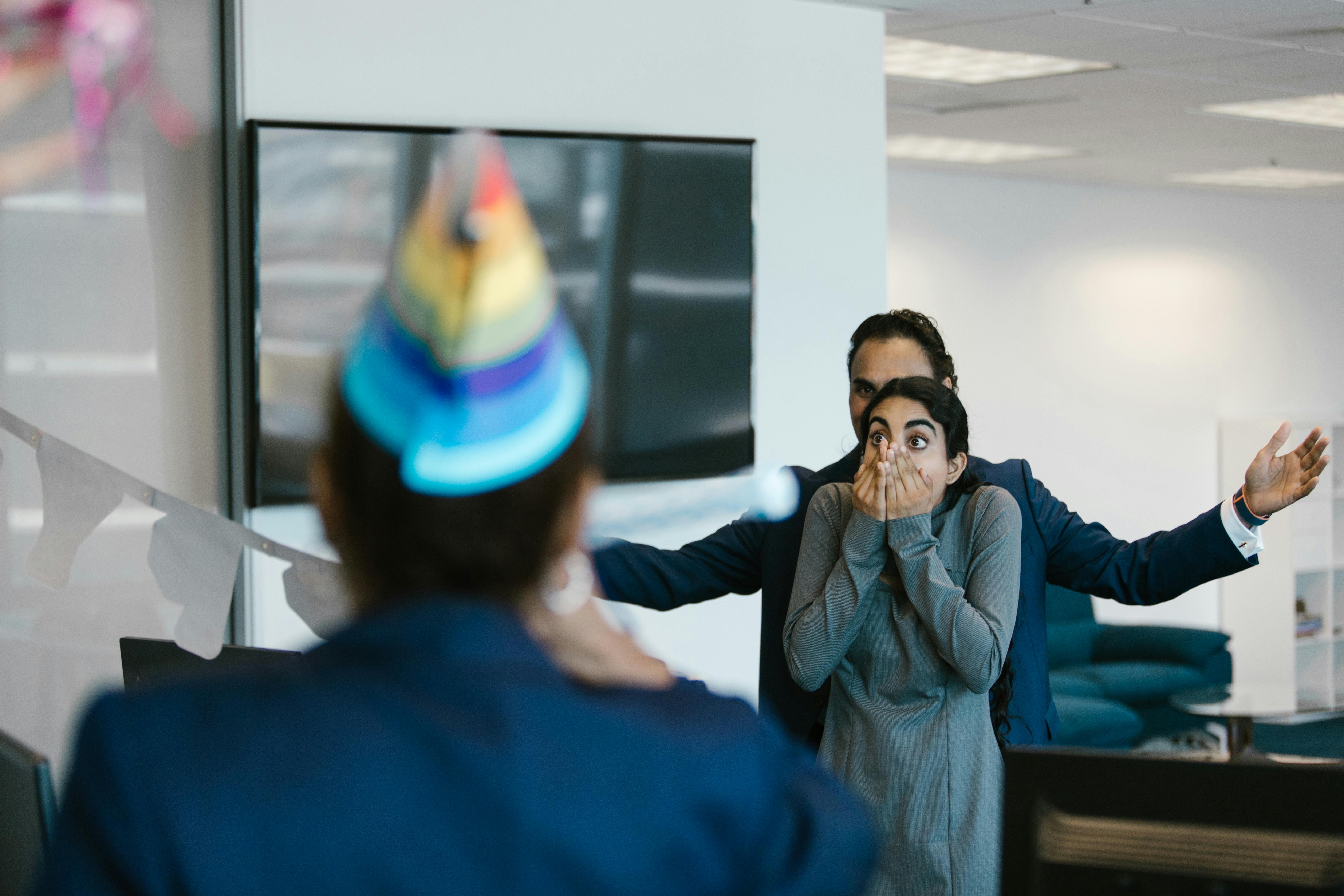 A visibly shocked reaction from one of the guests at the party. For illustration purposes only | Source: Pexels