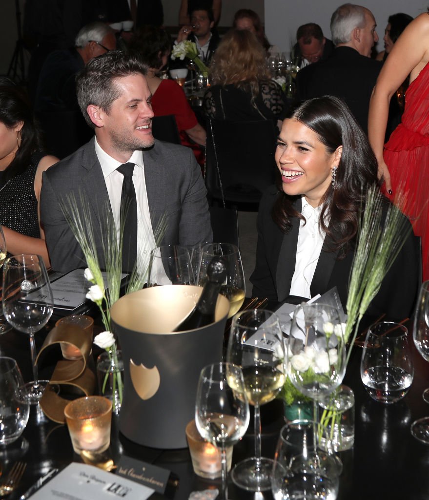 Ryan Piers Williams and America Ferrera attend the LA Dance Project Gala. | Source: Getty Images