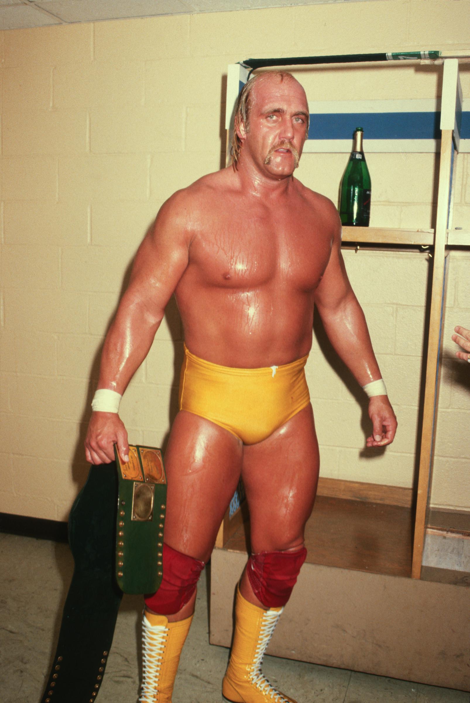 Hulk Hogan at Madison Square Garden on January 23, 1984, in New York. | Source: Getty Images