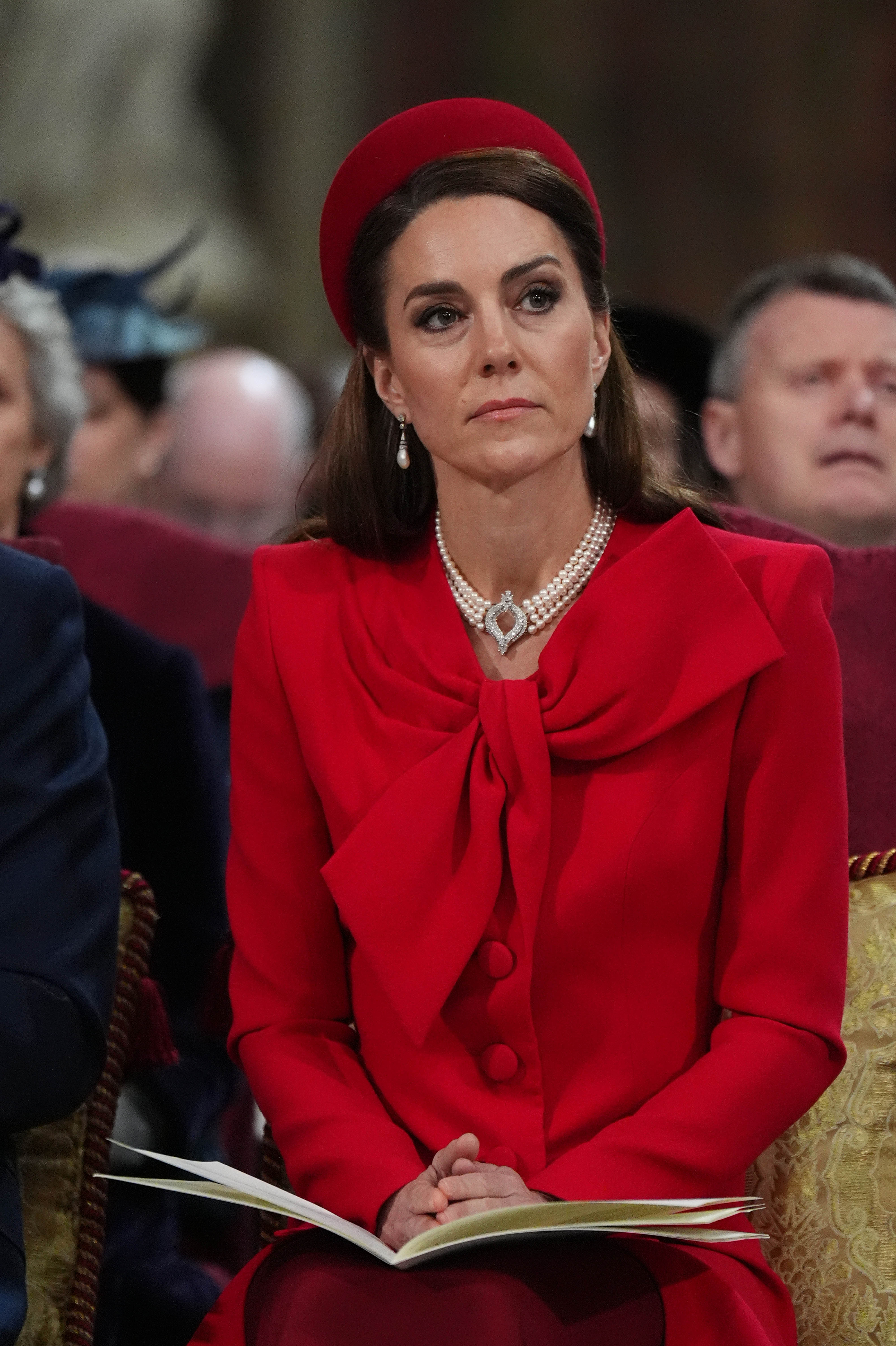 Princess Catherine is pictured attending the Commonwealth Day Service of Celebration at Westminster Abbey on March 10, 2025, in London, England | Source: Getty Images