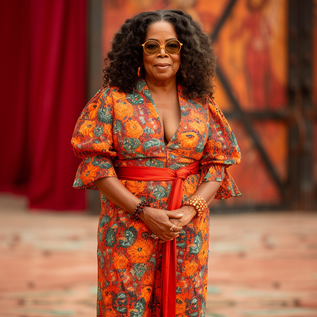 AI image of Oprah Winfrey at 70 | Source: Midjourney