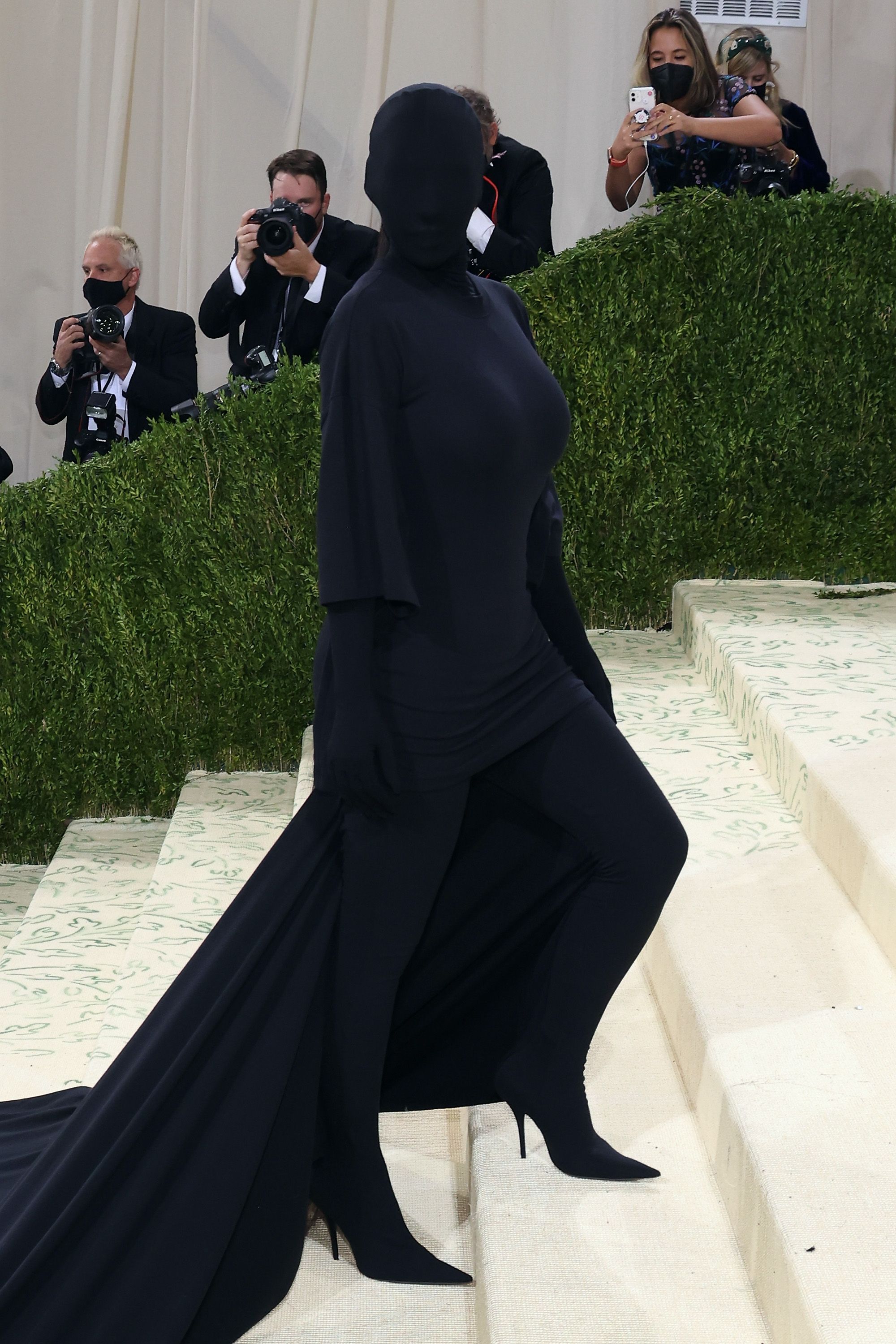 Kim Kardashian West during the 2021 Met Gala benefit "In America: A Lexicon of Fashion" at Metropolitan Museum of Art on September 13, 2021 in New York City. | Source: Getty Images