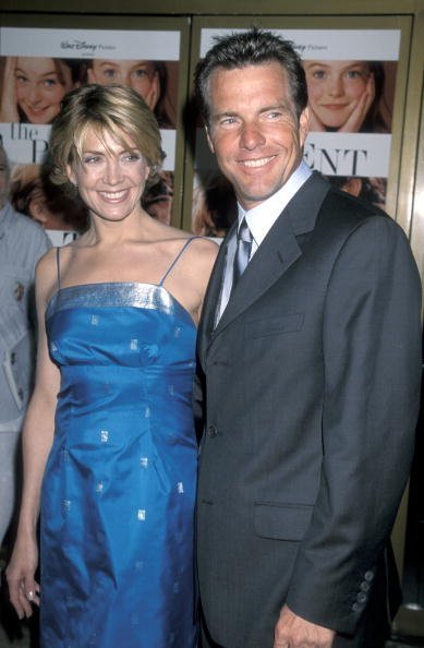 Dennis Quaid and Natasha Richardson at "The Parent Trap" premiere in Los Angeles | Photo: Getty Images