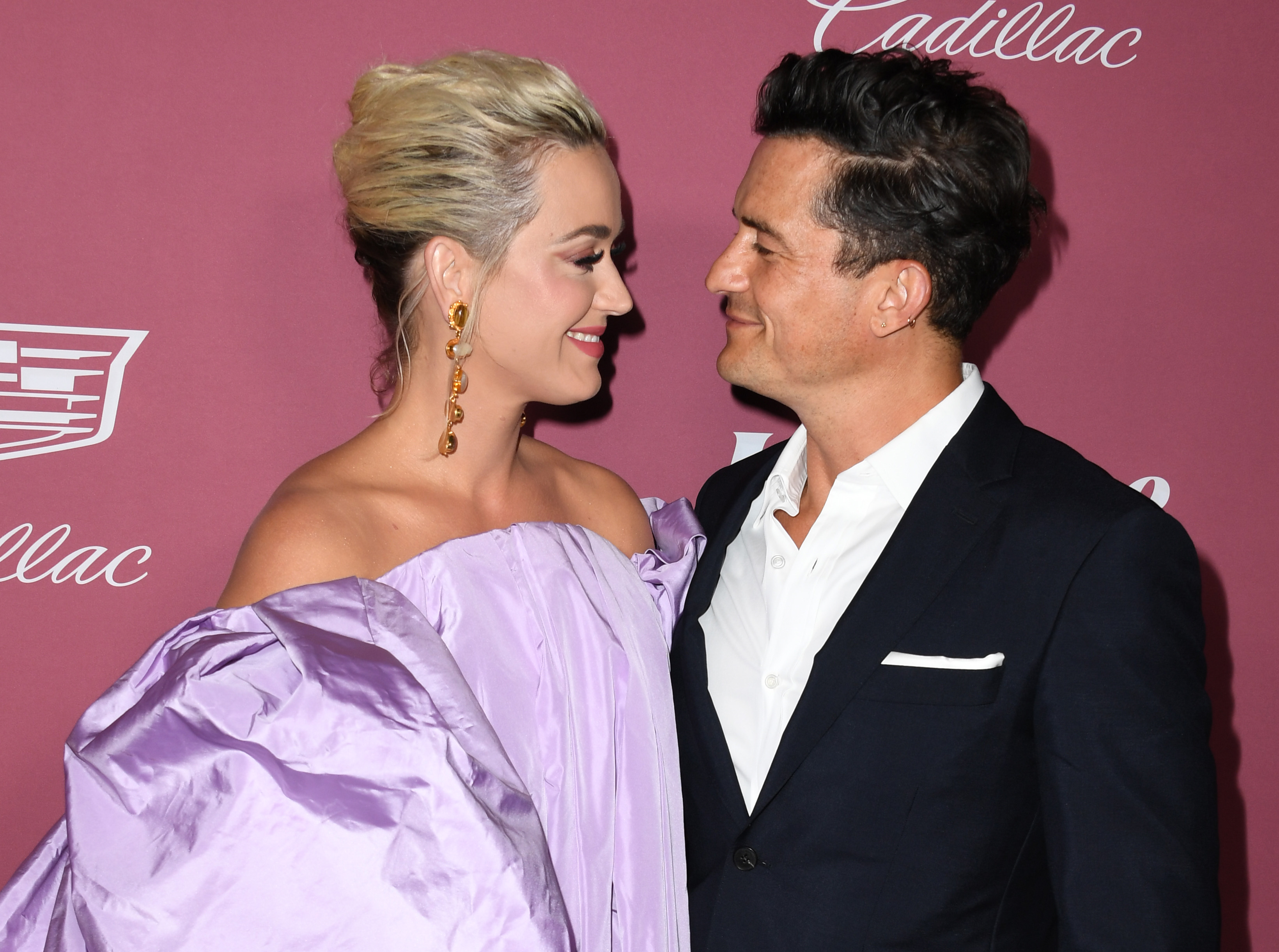 Katy Perry and Orlando Bloom in Beverly Hills, California on September 30, 2021 | Source: Getty Images