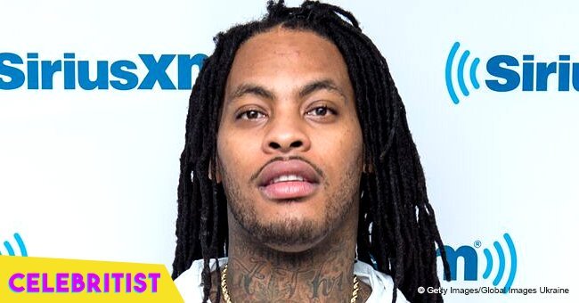 Waka Flocka melts hearts in photo with stepdaughter who is sporting chunky yellow braids