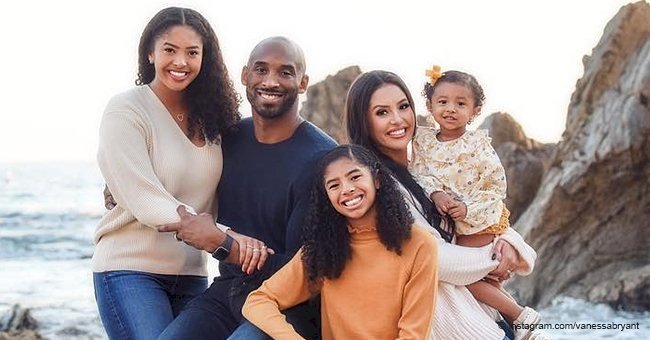 Kobe Bryant's wife of 17 years melts hearts with Christmas photo of husband & their 3 daughters