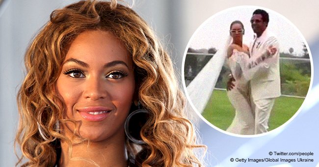Beyoncé reveals stunning wedding gown for vow renewal to Jay-Z