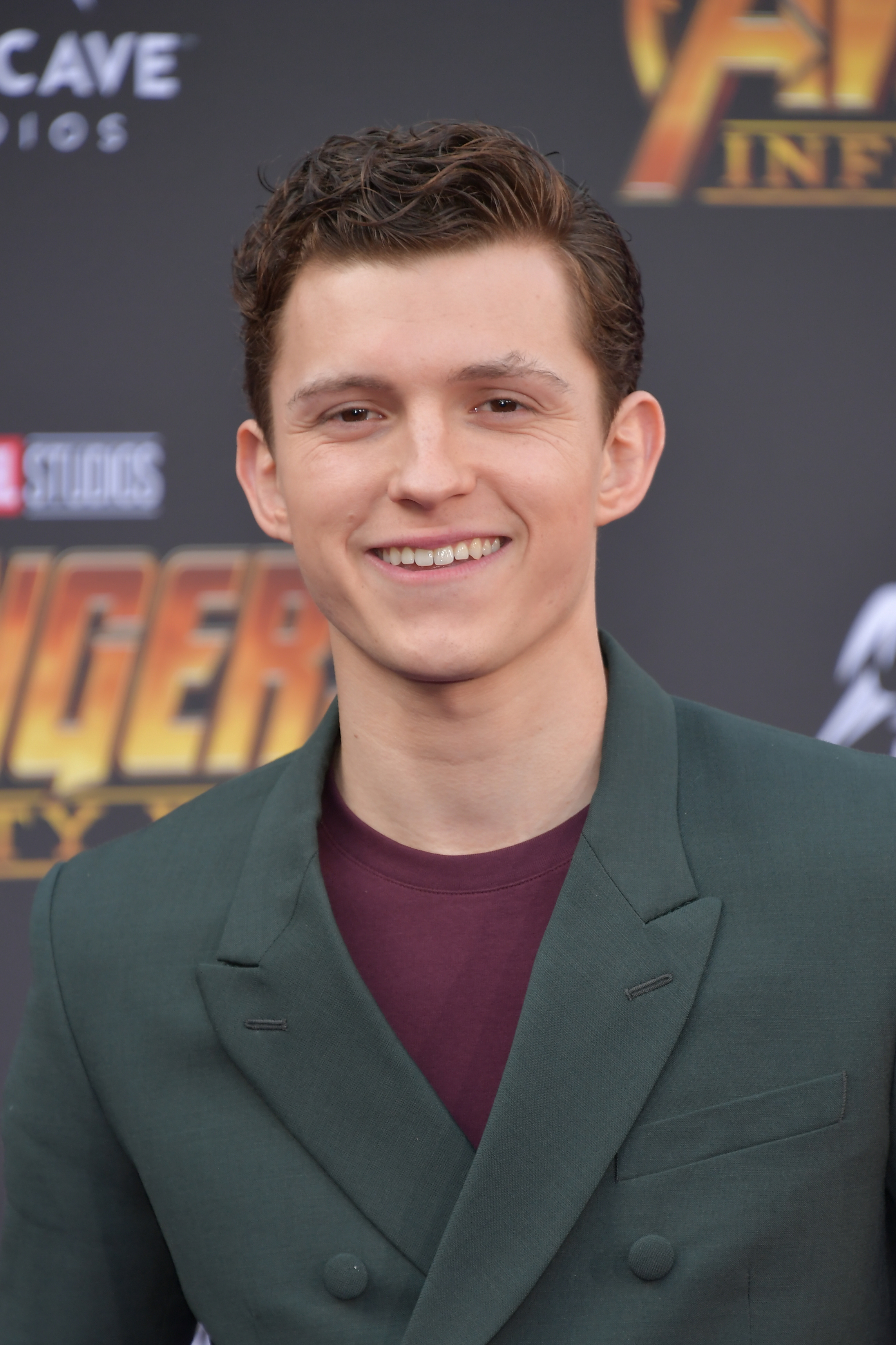 Tom Holland arrives at the premiere of "Avengers: Infinity War," 2018 | Source: Getty Images