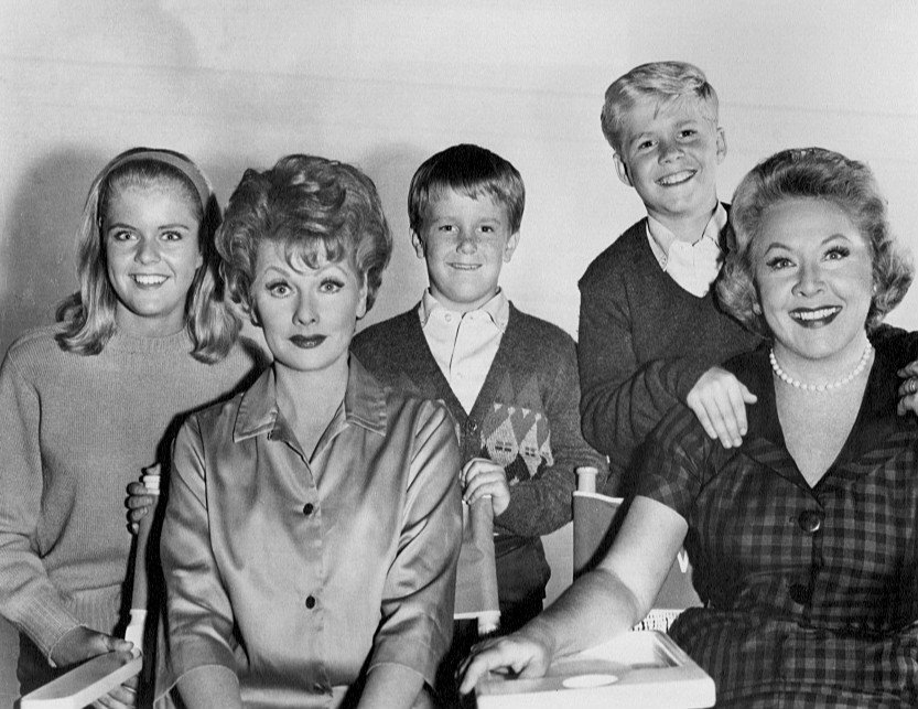 Candy Moore, Lucille Ball, Jimmy Garrett, Ralph Hart, and Vivian Vance, circa 1960s | Photo: Wikimedia Commons
