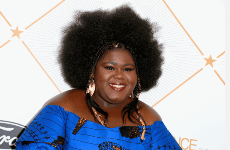 Gabourey Sidibe at the 2018 Essence Black Women In Hollywood Oscars Luncheon on March 1, 2018 | Photo: Getty Images