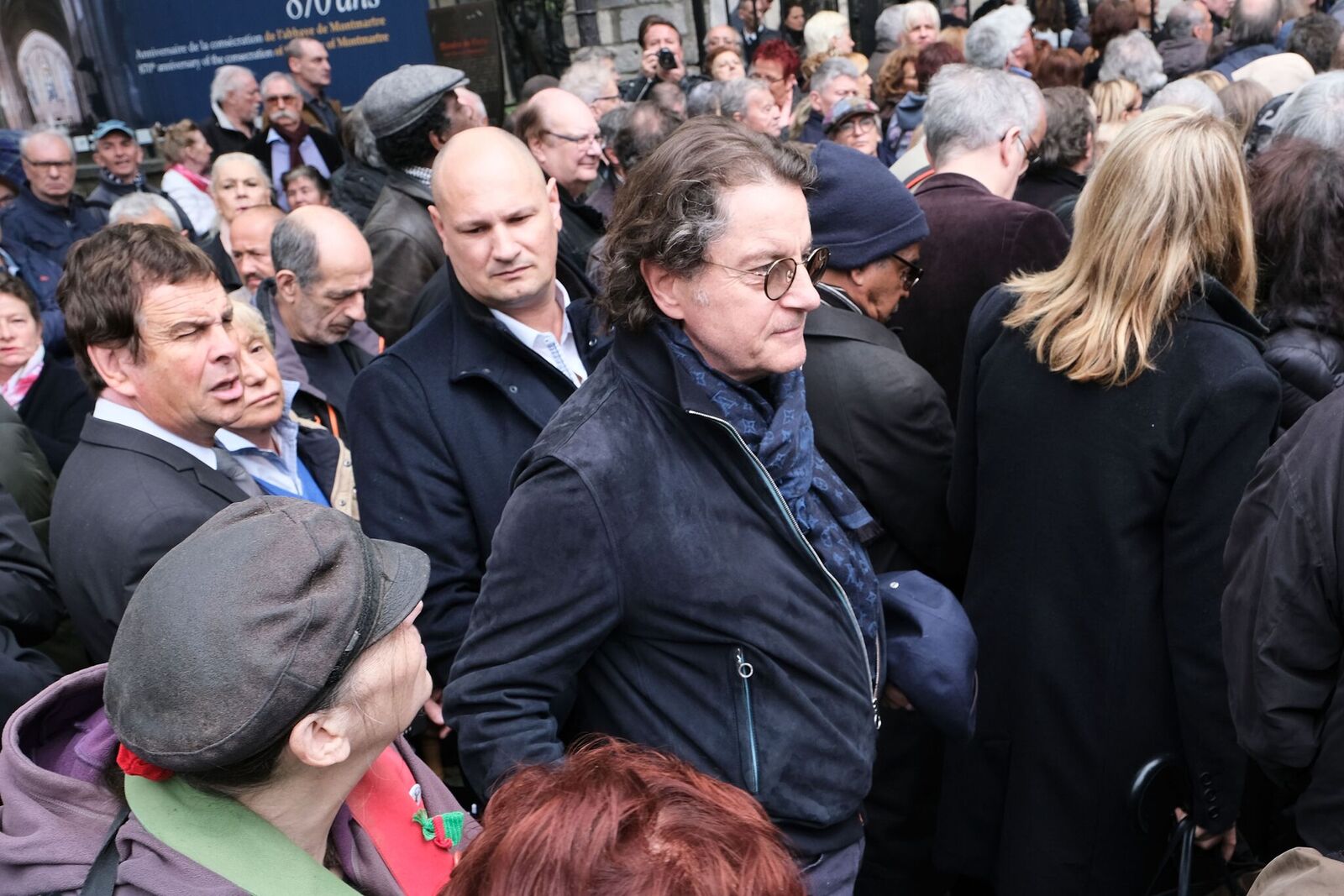 Francis Cabrel assiste aux funérailles de "Dick Rivers" à Saint Pierre de Montmartre à Paris, France. | Photo : Getty Images