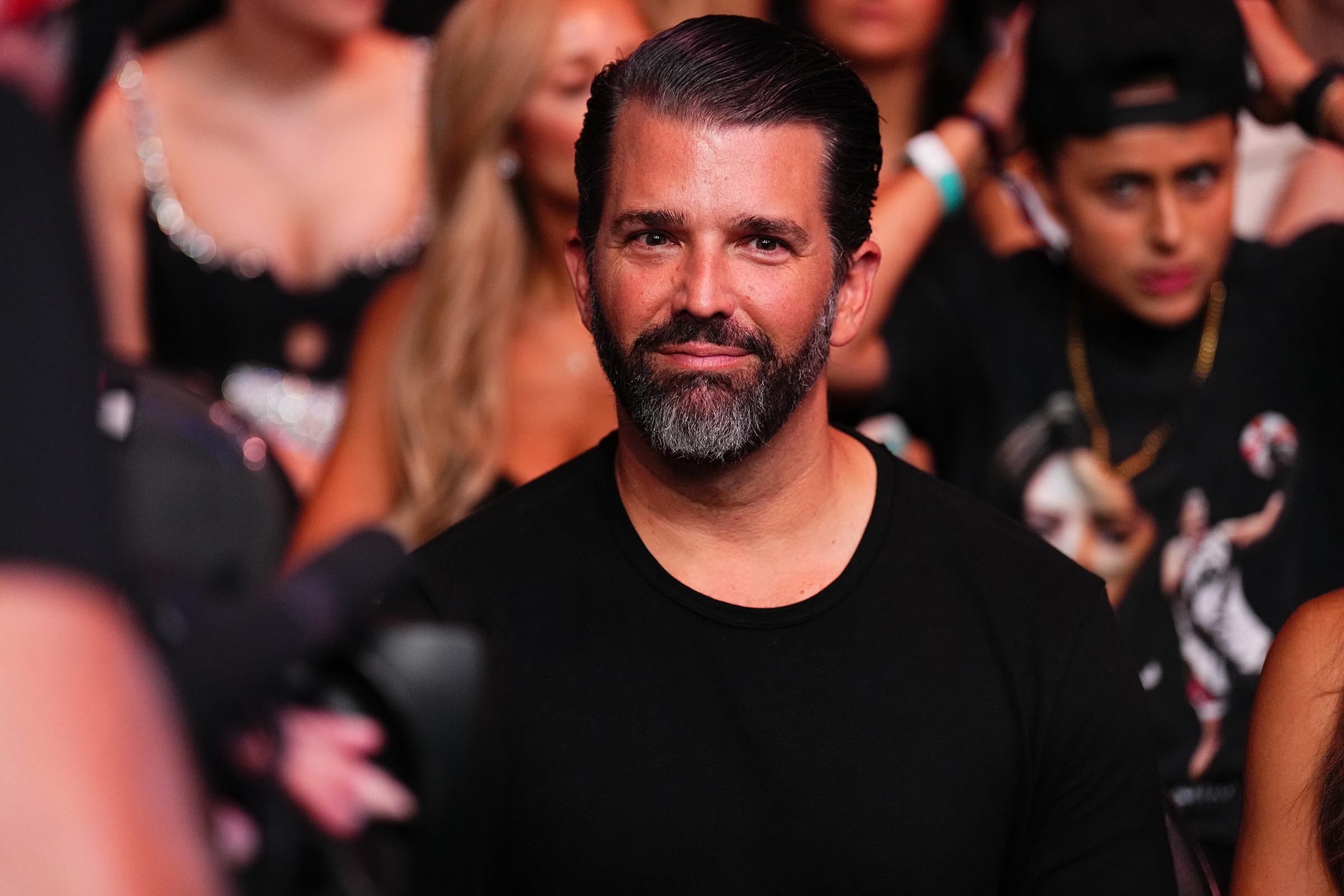 Donald Trump Jr. during the UFC 303 event on June 29, 2024, in Las Vegas, Nevada. | Source: Getty Images