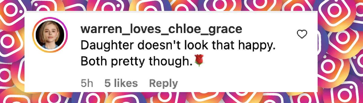 A netizen's comment on Naomi Watts and her daughter, Kai Schreiber, dated March 25, 2025 | Source: Instagram/people