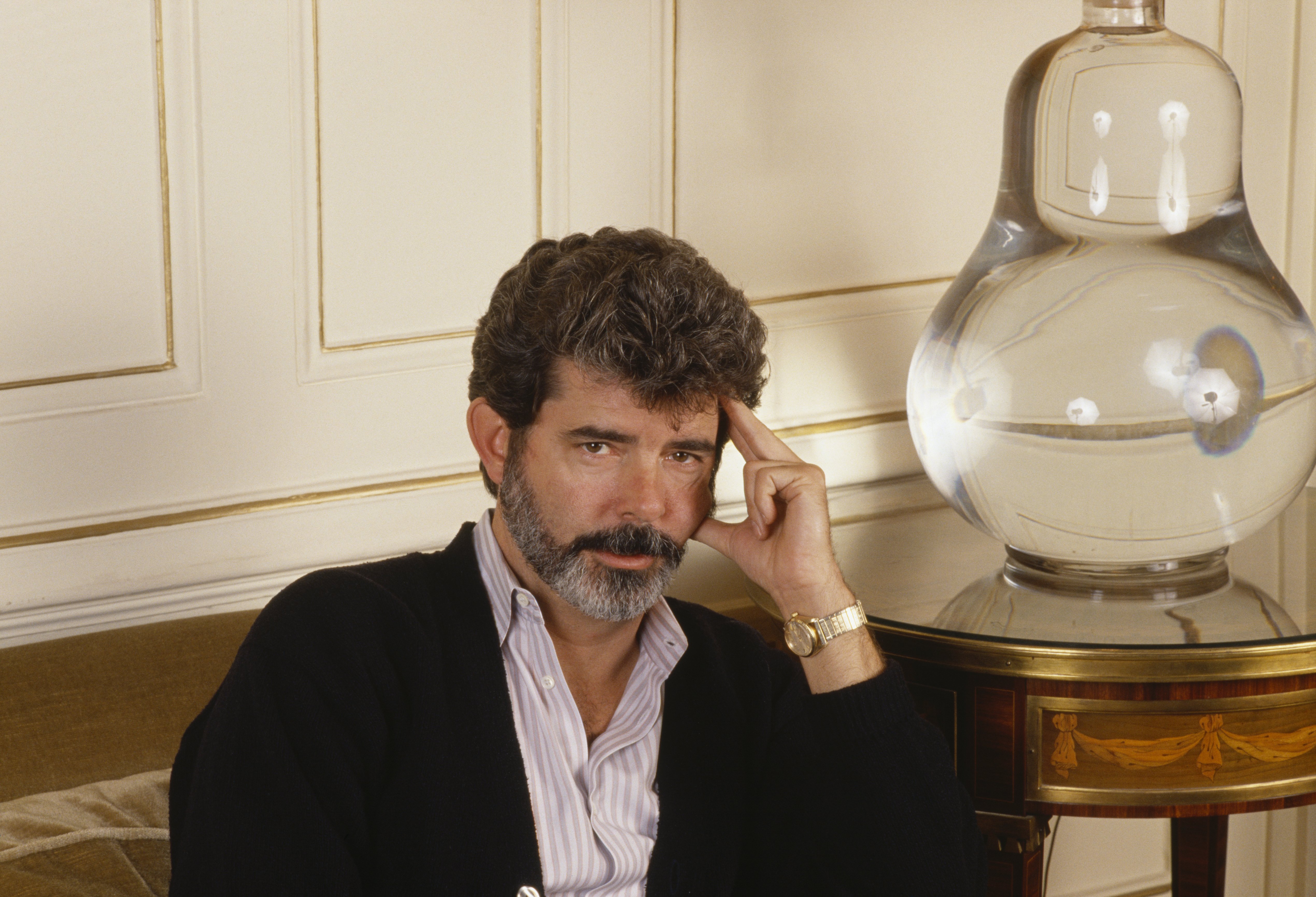 Photo of George Lucas on October 1, 1988 | Source: Getty Images