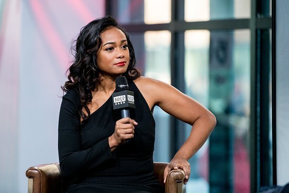 Tatyana Ali discusses American Heart Association's "Go Red" campaign with the Build Series at Build Studio in New York City | Photo: Getty Images
