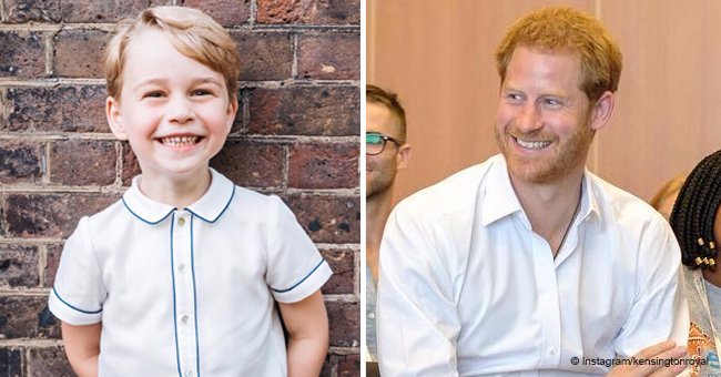 Prince Harry and nephew Prince George open up about the one sweet thing they have in common