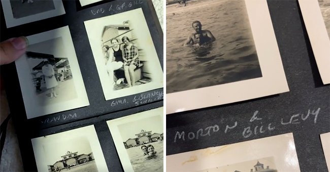 Chelsey Brown finds photos of her distant relatives in a New York market. | Source: tiktok.com/chelseyibrown