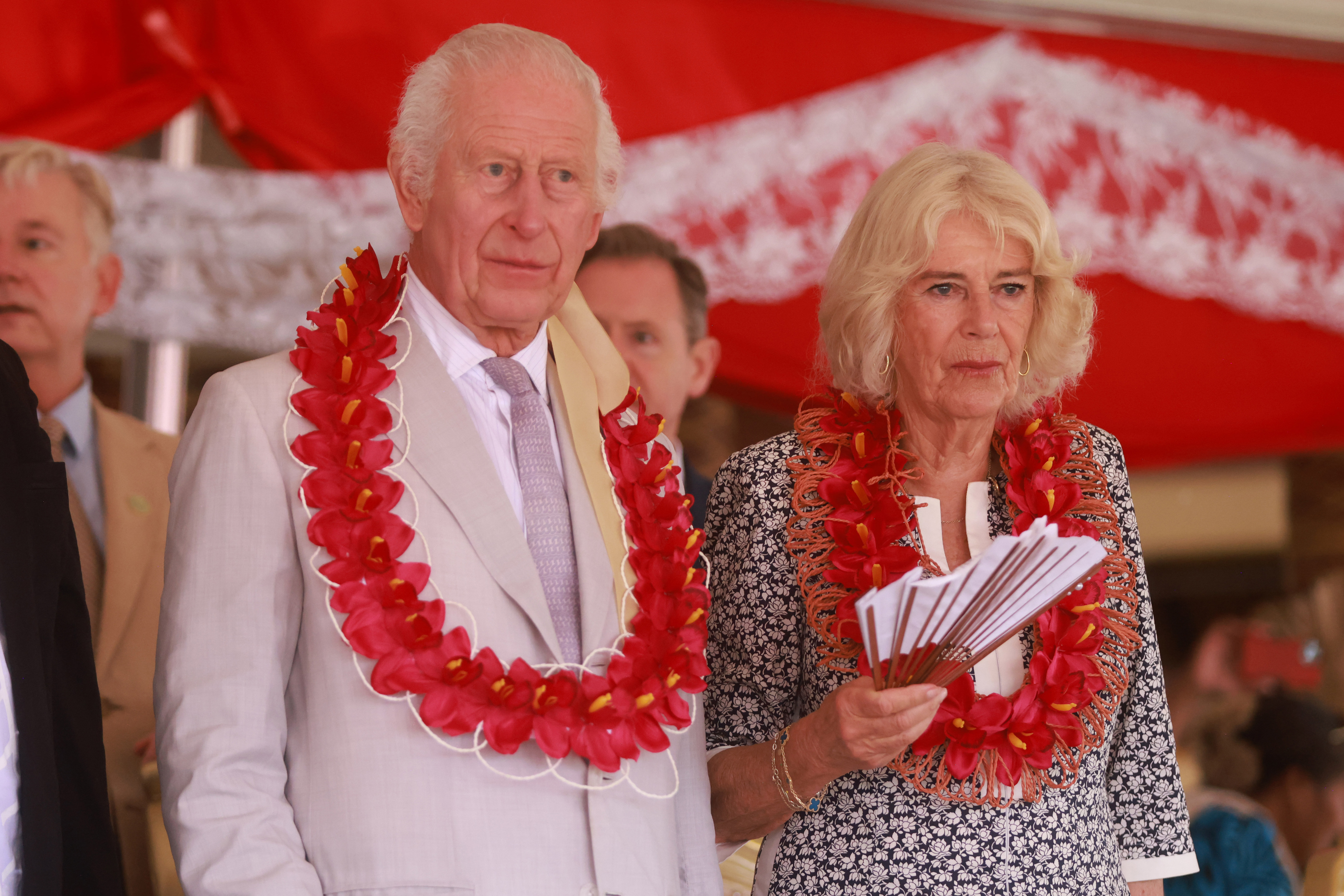 King Charles III and Queen Camilla on October 26, 2024 | Source: Getty Images