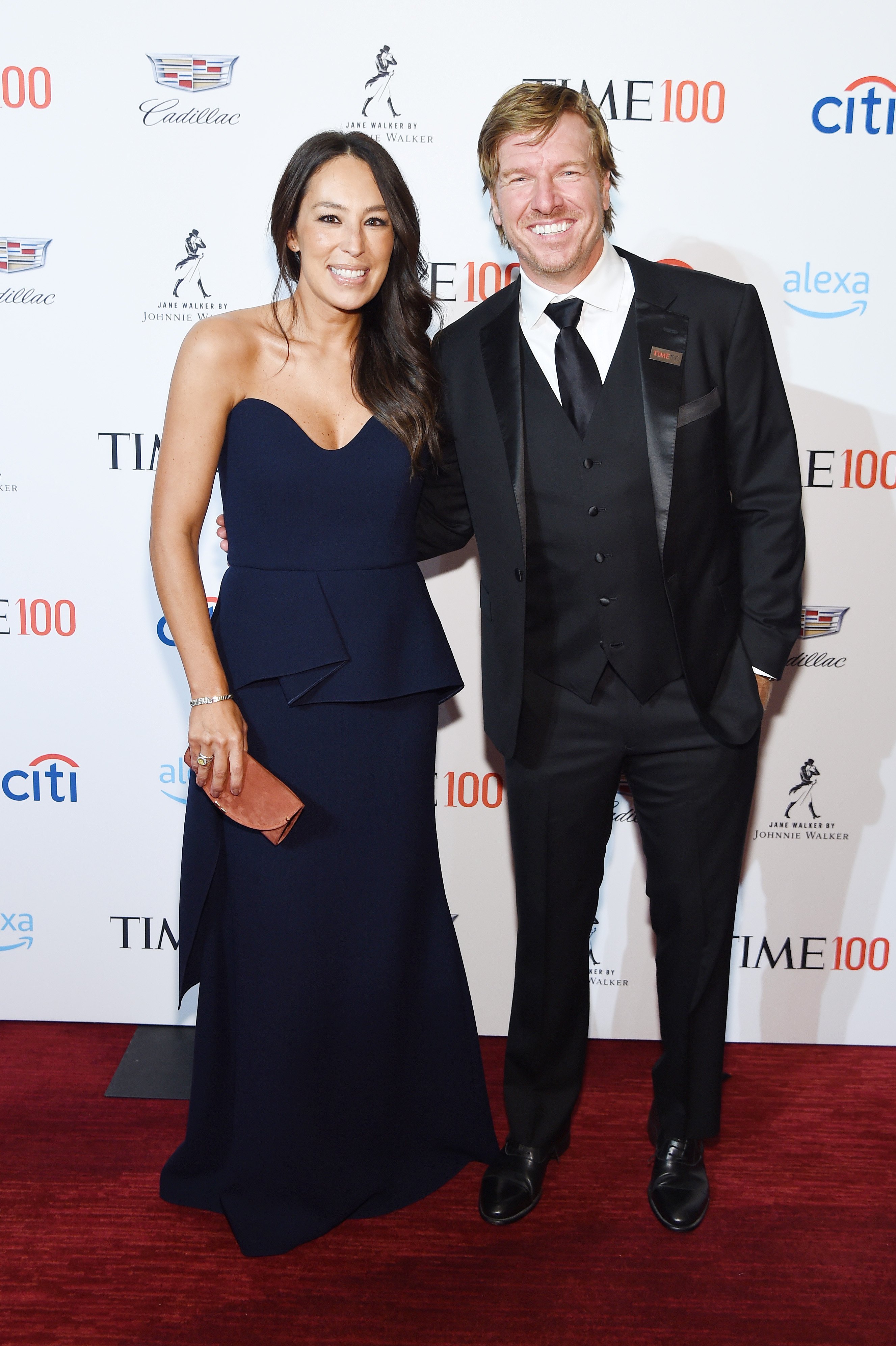 Joanna Gaines and Chip Gaines attend the TIME 100 Gala 2019 Cocktails at Jazz | Source: Getty Images