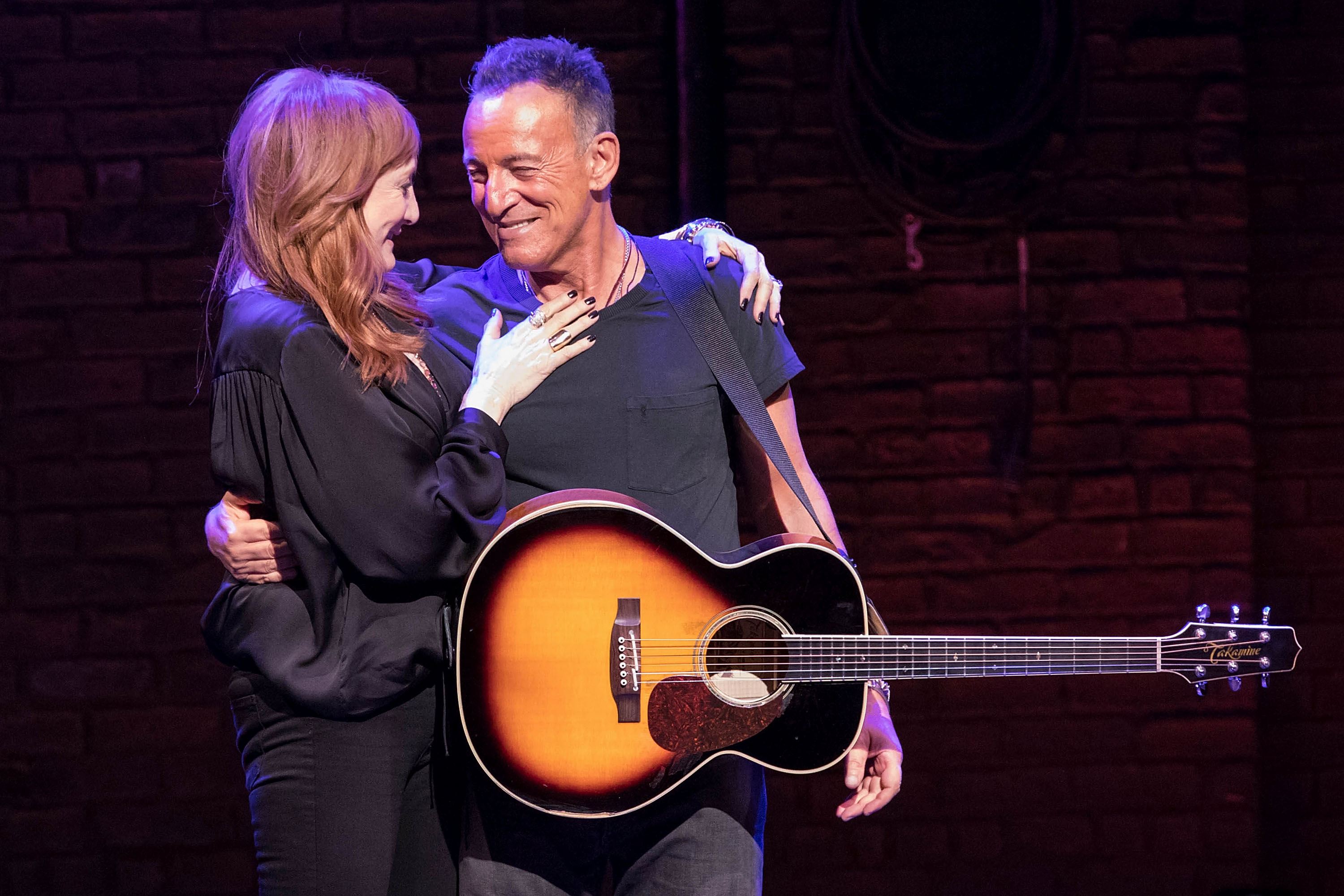 Patti Scialfa and Bruce Springsteen in New York City on December 15, 2018. | Source: Getty Images
