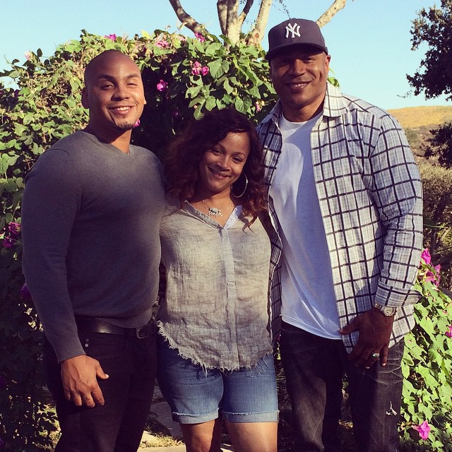 Najee, Simone, and LL Cool J, from a post dated October 6, 2014 | Source: Instagram/sislovespurple