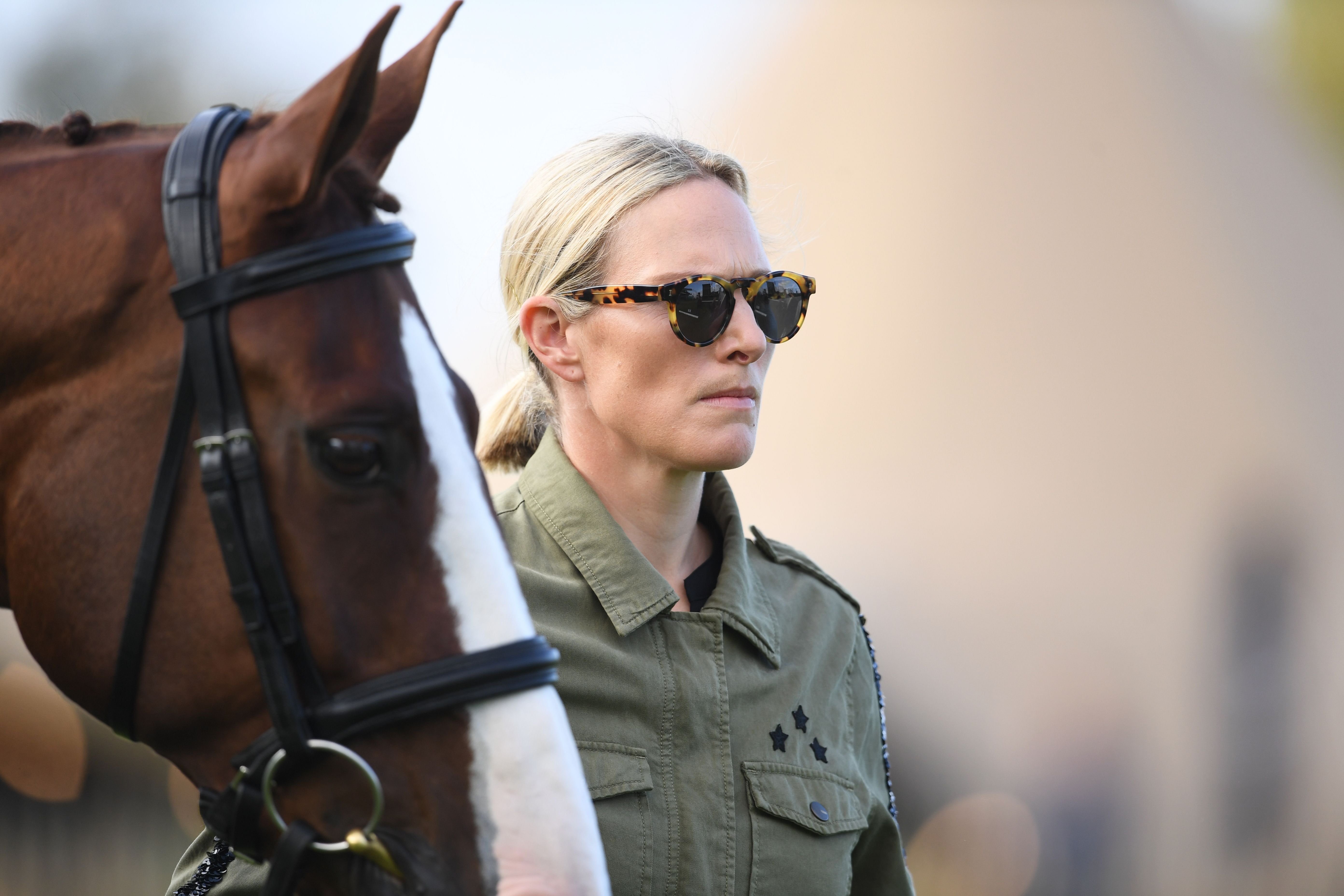 Zara Tindall at the Land Rover Burghley Horse Trials on September 04, 2019 | Photo: Getty Images