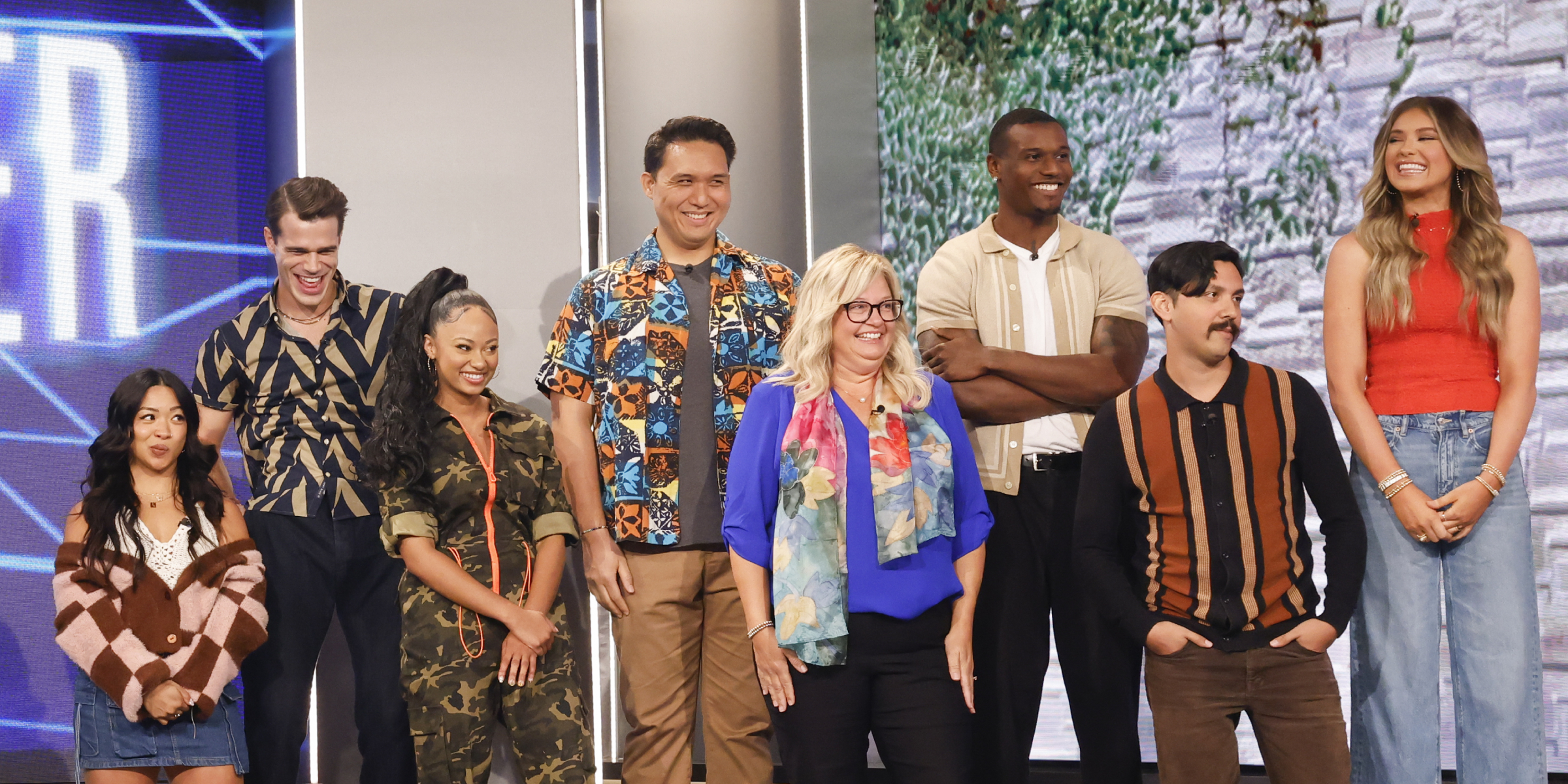 Rubina Bernabe, Tucker Des Lauriers, Chelsie Baham, Kimo Apaka, Angela Murray, Cam Sullivan-Brown, Joseph Rodriguez, and Makensy Manbeck | Source: Getty Images