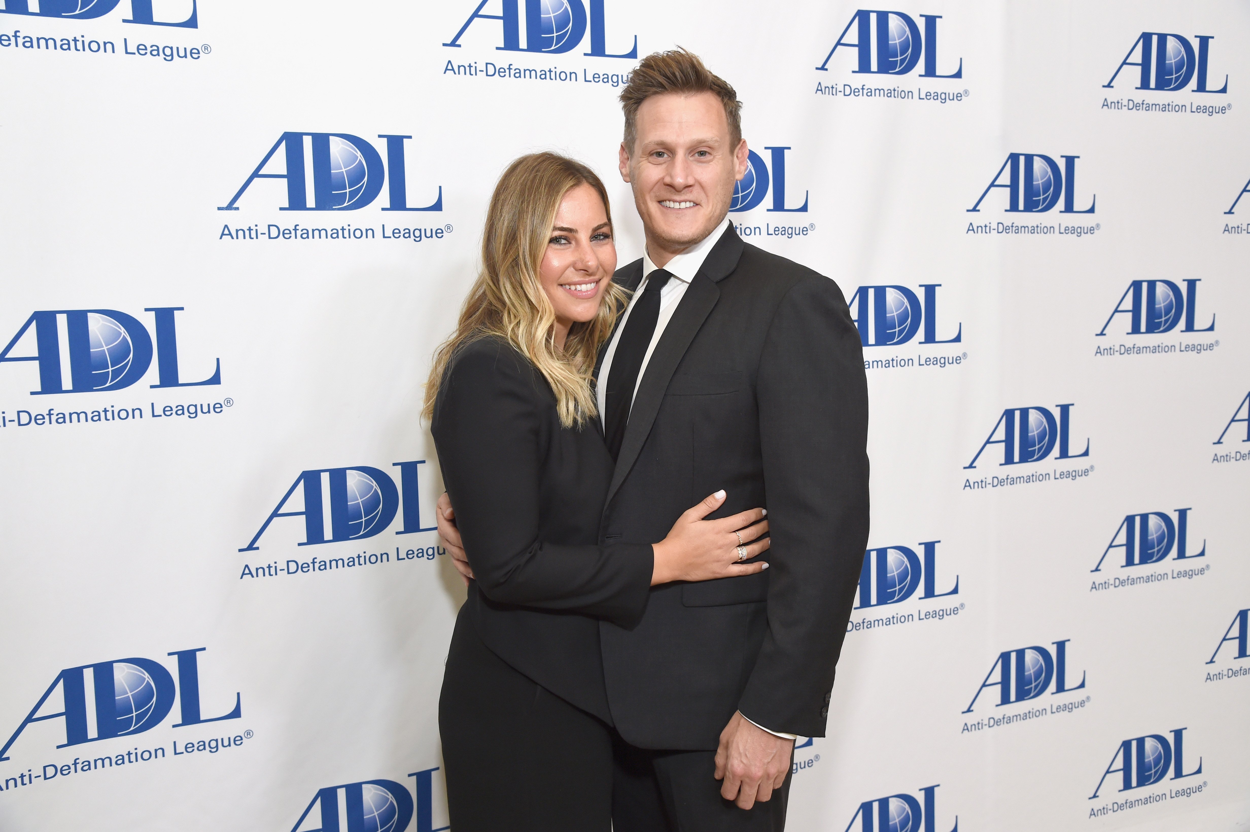 Tracey Kurland and Trevor Engelson at the Anti-Defamation League Entertainment Industry Dinner on April 17, 2018, in Beverly Hills, California. | Source: Getty Images