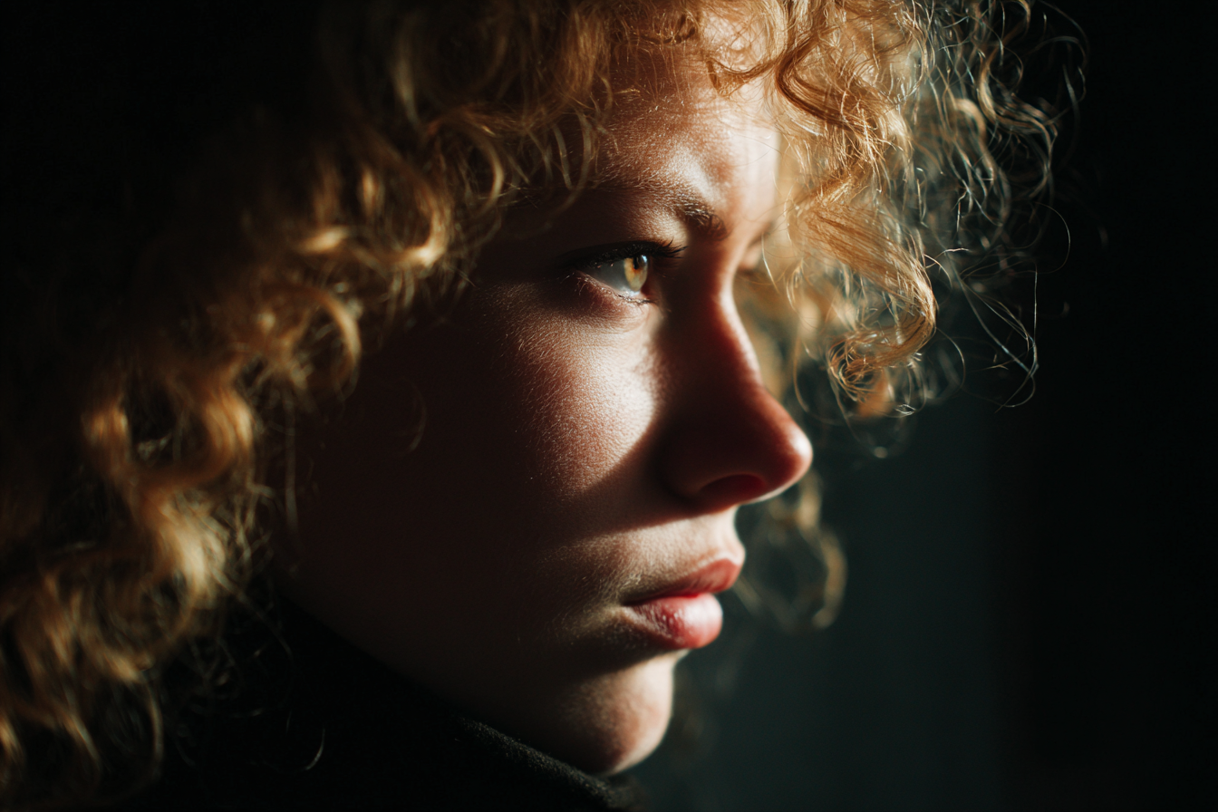 A woman's face | Source: Midjourney