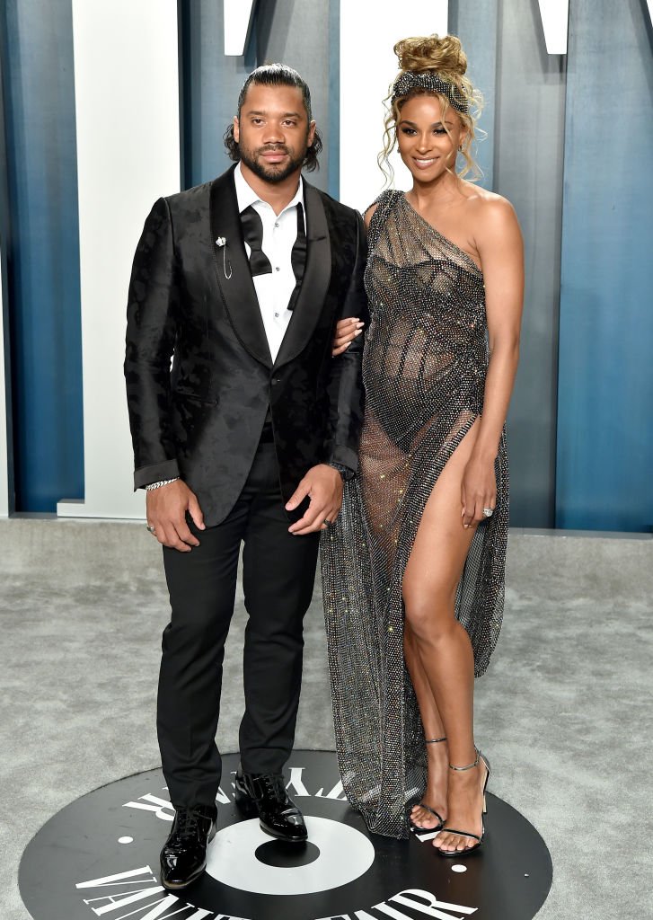 Russell Wilson and Ciara attend the 2020 Vanity Fair Oscar Party| Photo: Getty Images