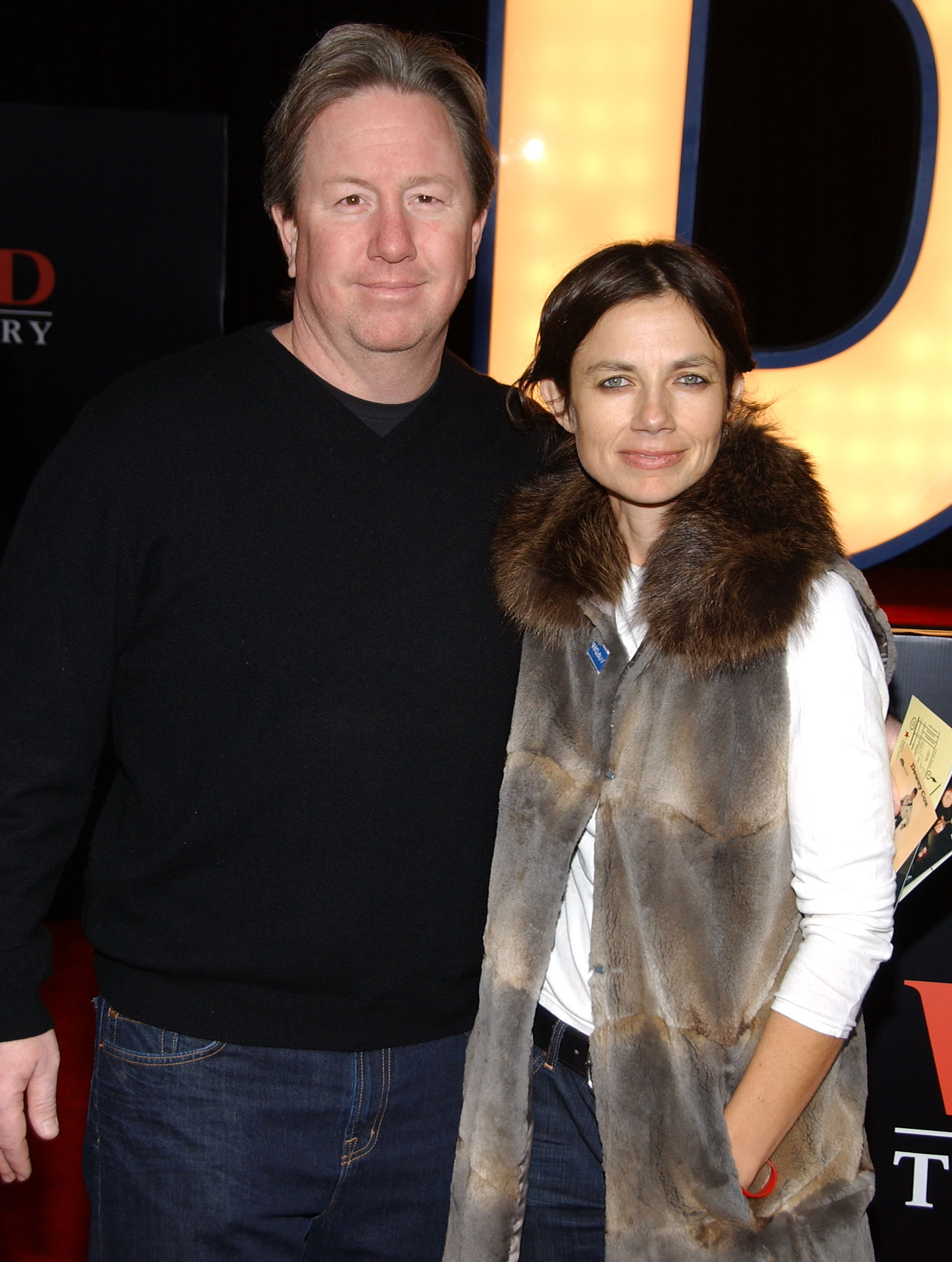 Mark Fluent and Justine Bateman on December 12, 2007 in Hollywood, California | Source: Getty Images