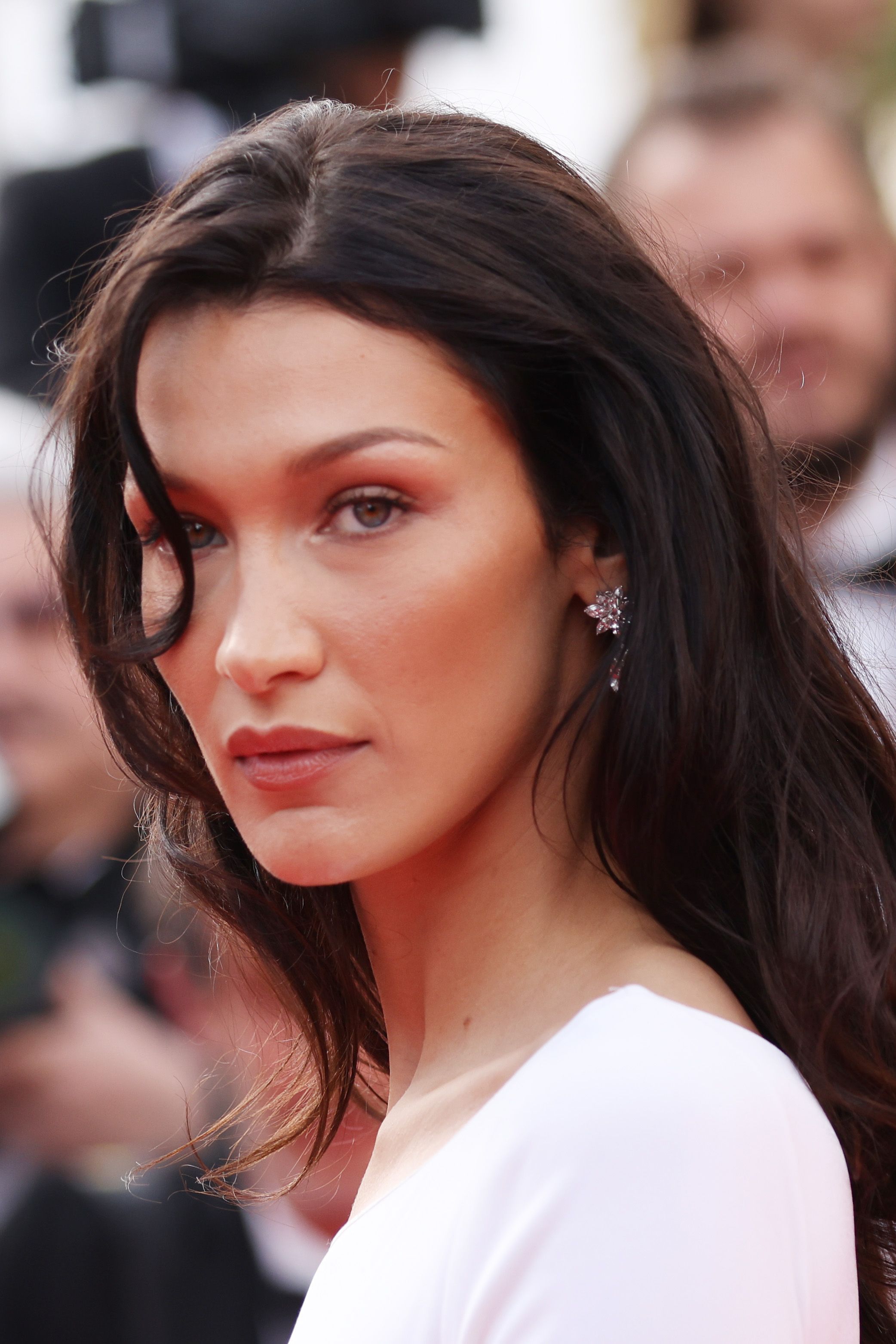 Bella Hadid at the screening of "Broker (Les Bonnes Etoiles)" during the 75th annual Cannes film festival on May 26, 2022, in France. | Source: Getty Images