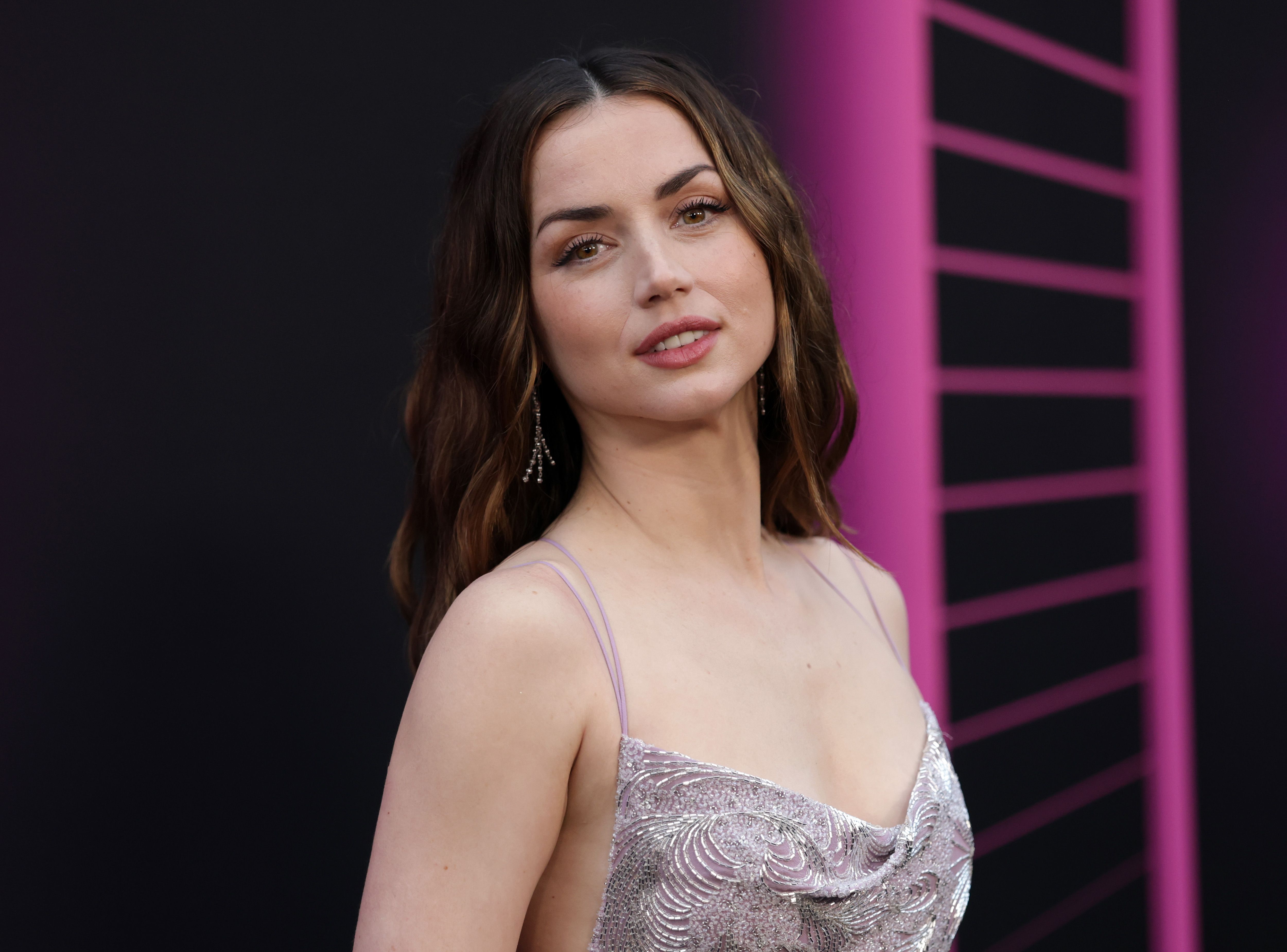 Ana de Armas seen attending the world premiere of "Ballerina" at TCL Chinese Theatre in Hollywood, California, on June 3, 2025 | Source: Getty Images