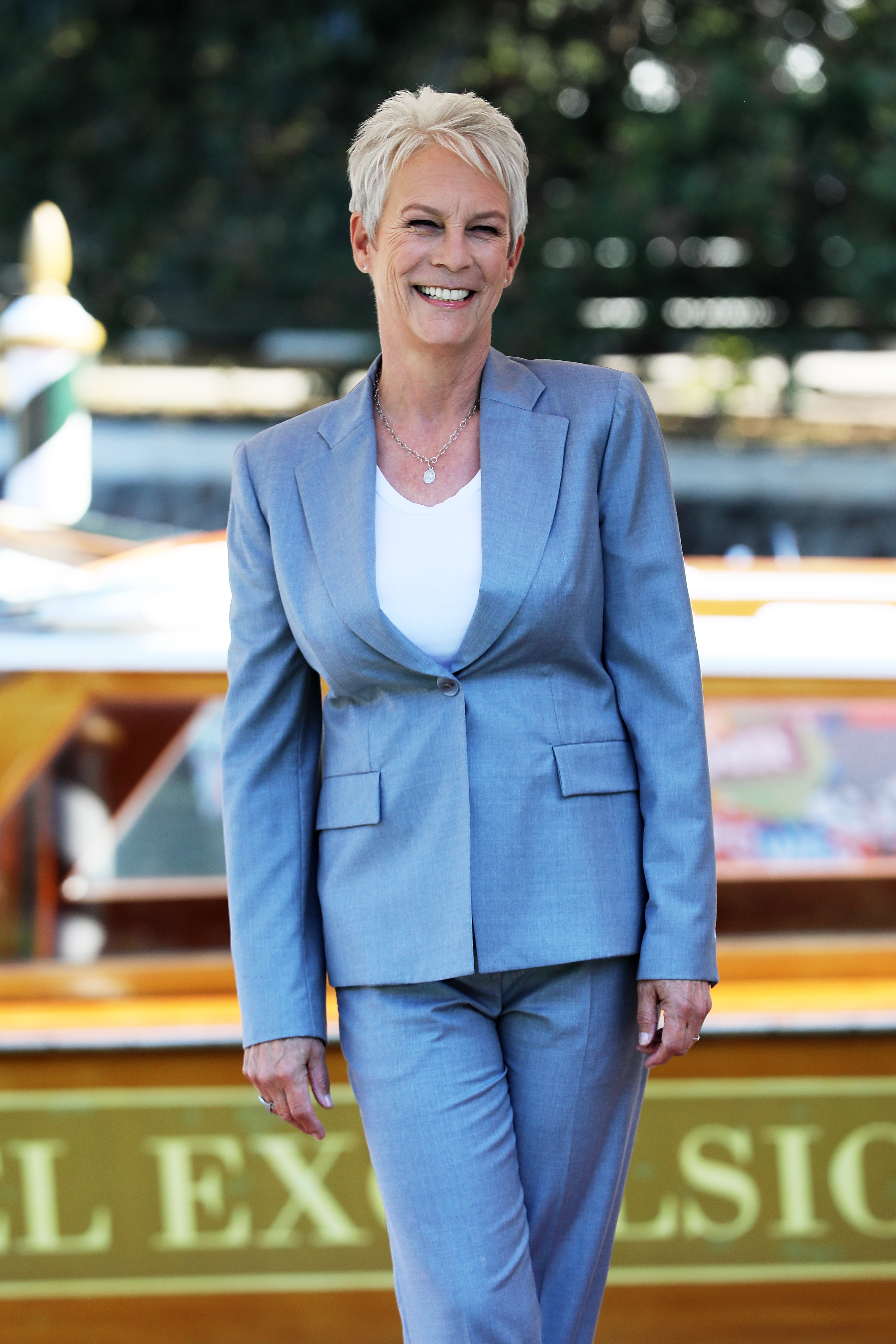 Jamie Lee Curtis at the 78th Venice International Film Festival on September 8, 2021, in Italy. | Source: Getty Images