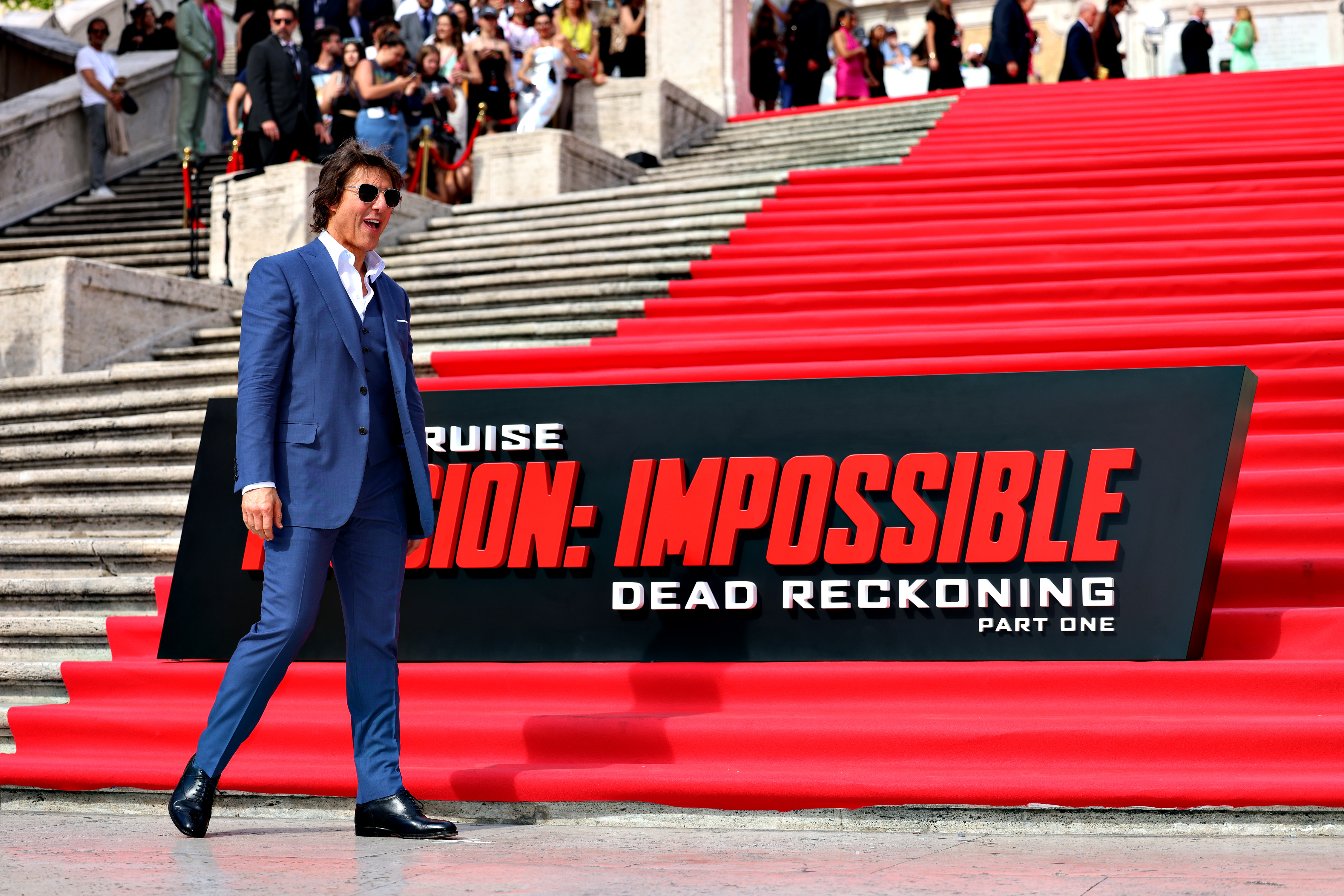Tom Cruis in Rome, Italy in 2023 | Source: Getty Images