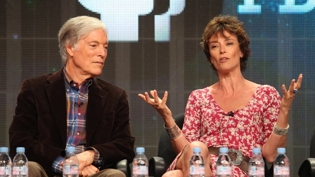 Actor Richard Chamberlain with actress Rachel Ward at the Beverly Hilton Hotel on July 22, 2012 in Los Angeles, California. | Source: Getty Images