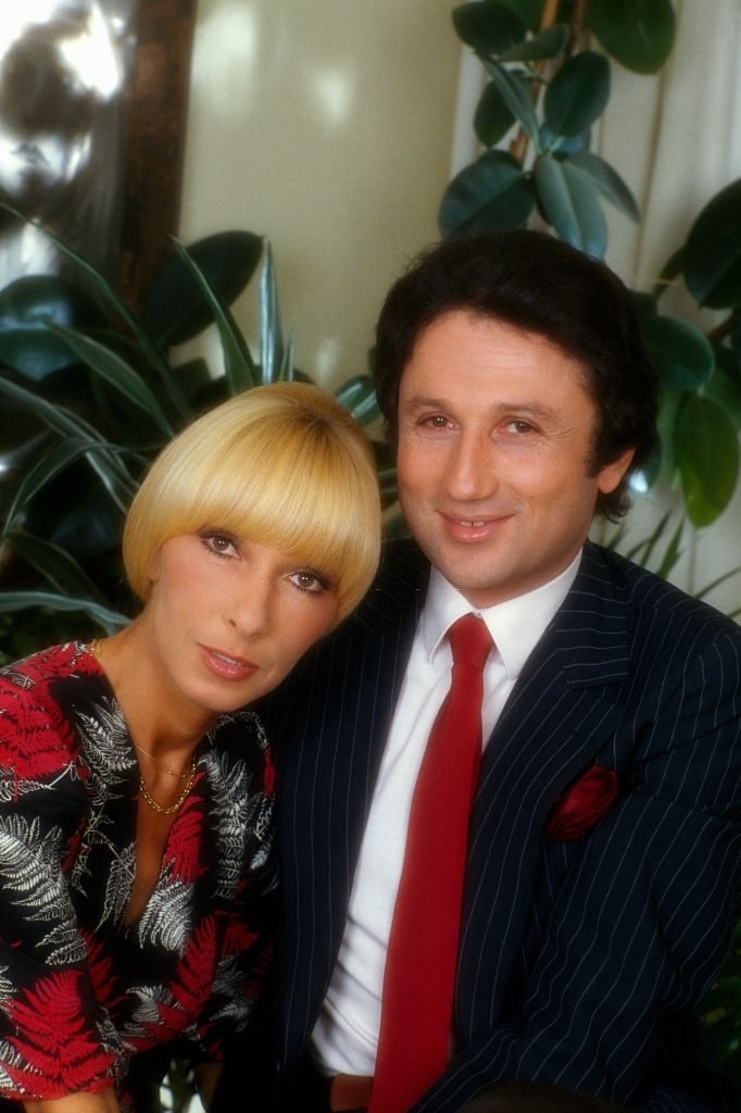 Le présentateur Michel Drucker et sa femme Dany Saval. | Photo : Getty Images