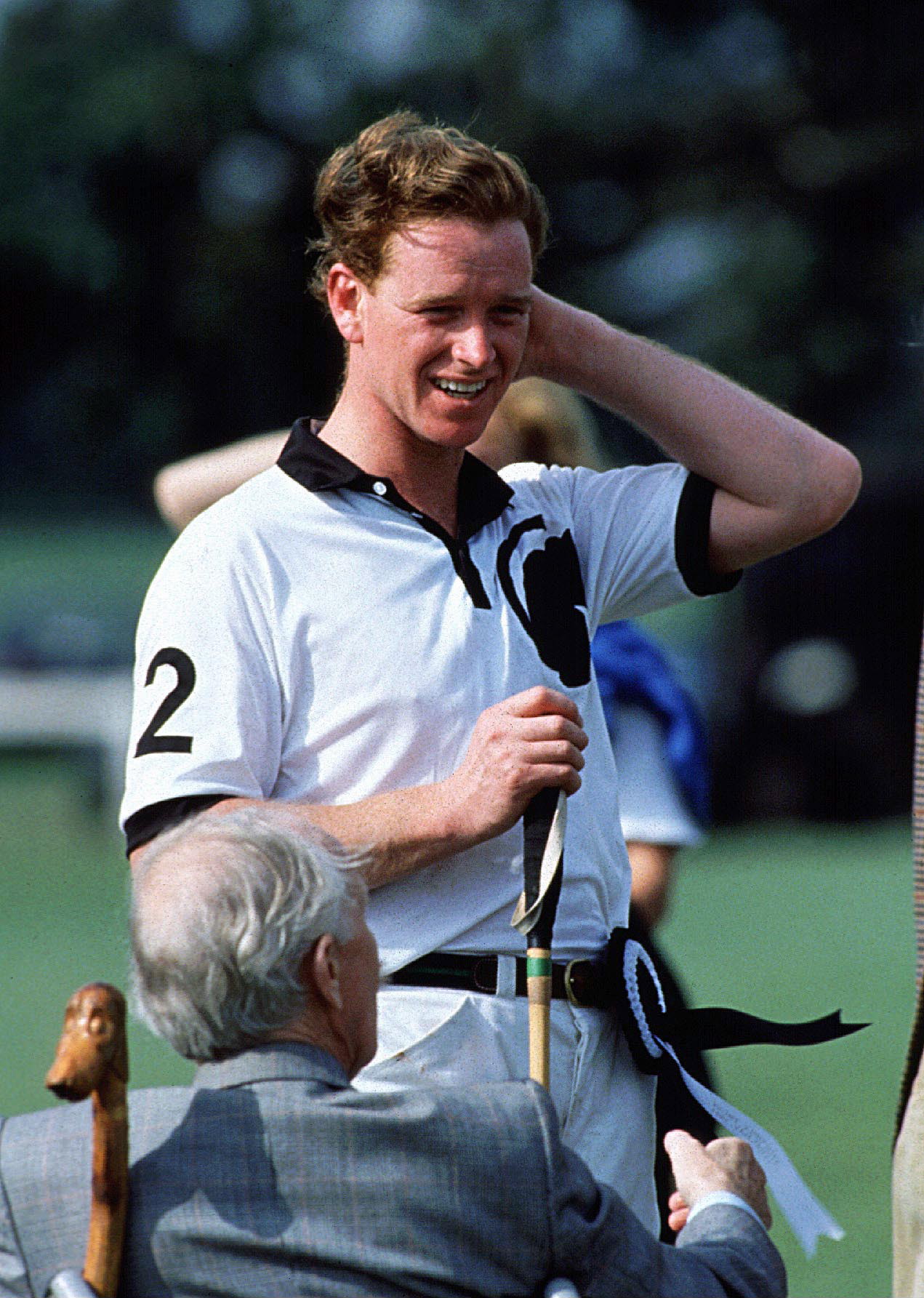 James Hewitt at The Royal Berkshire Polo Club near Windsor on July 16, 1991. | Source: Getty Images