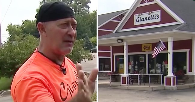 In a viral flag fight, a business owner explains why he refuses to take down American flags despite being ticketed for the action | Photo: Youtube/FOX 32 Chicago