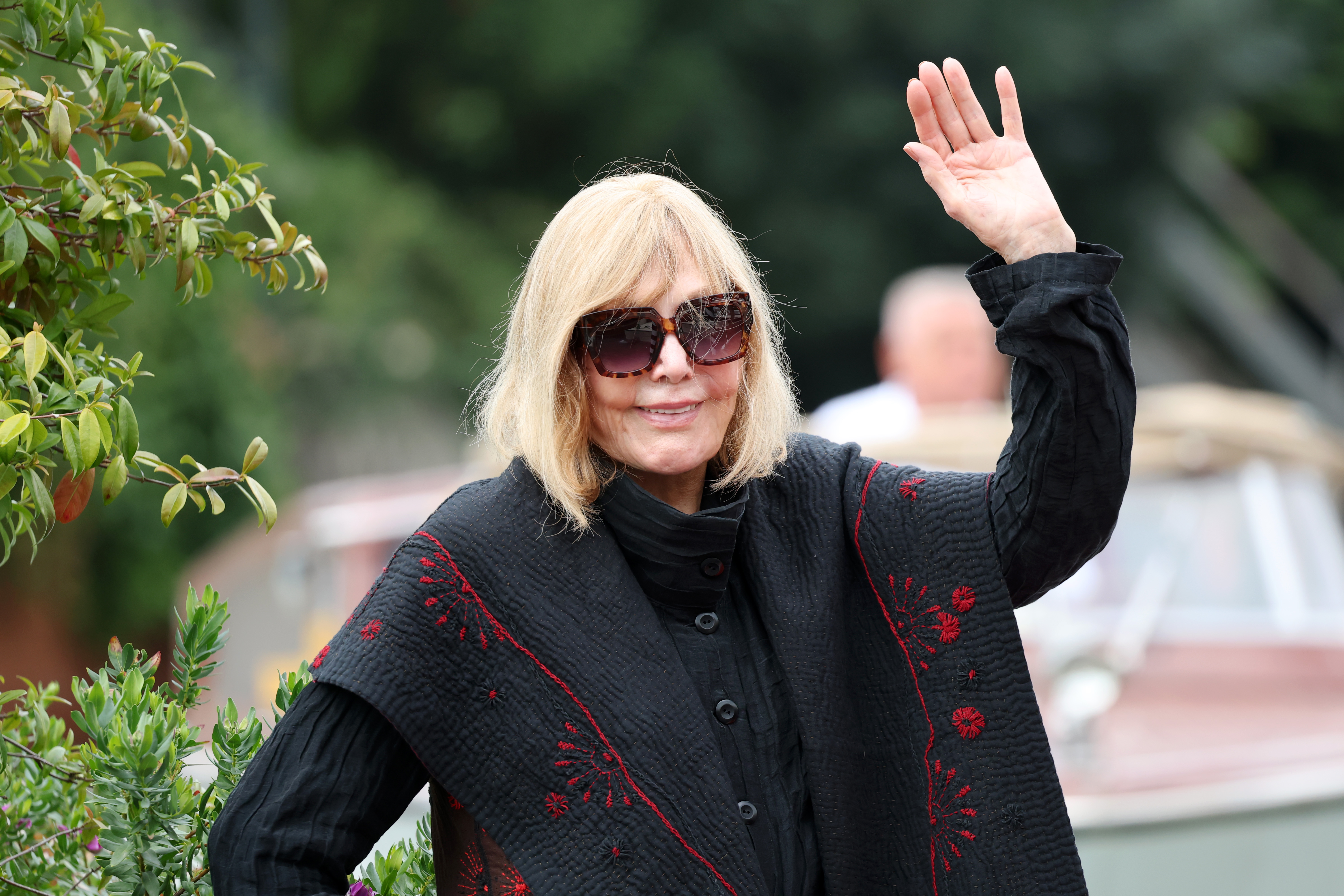 Kim Novak at Hotel Excelsior during the 82nd Venice International Film Festival on August 28, 2025, in Italy. | Source: Getty Images