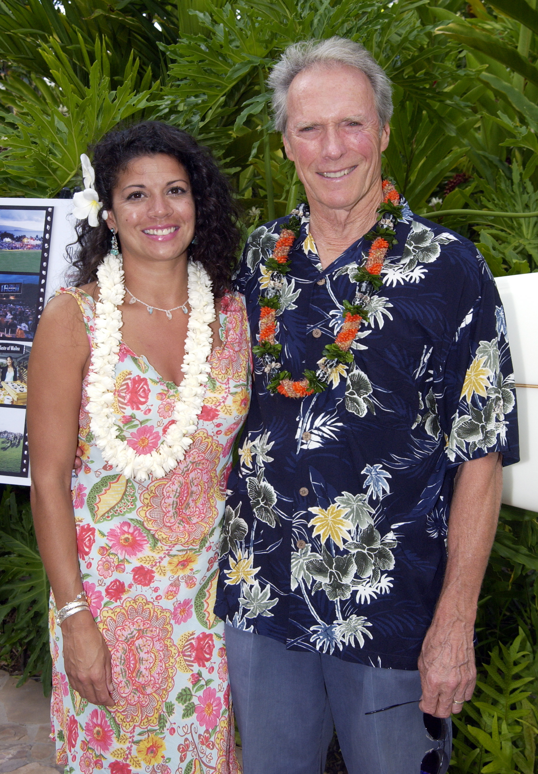 Clint Eastwood and Dina Eastwood during 2002 Maui Film Festival on June 14, 2002 in Maui, Hawaii. | Source: Getty Images