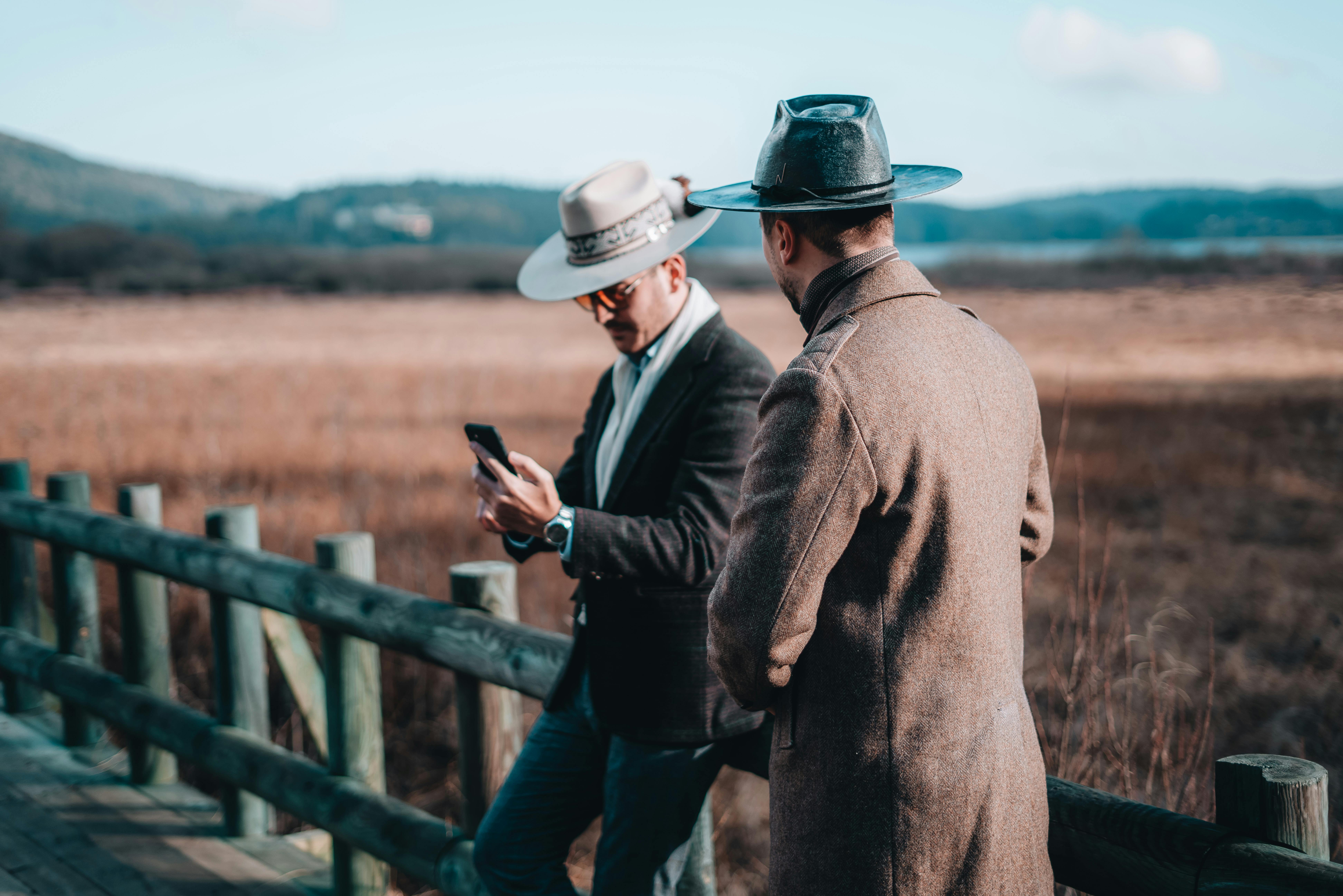 Men in cowboy hats | Source: Pexels